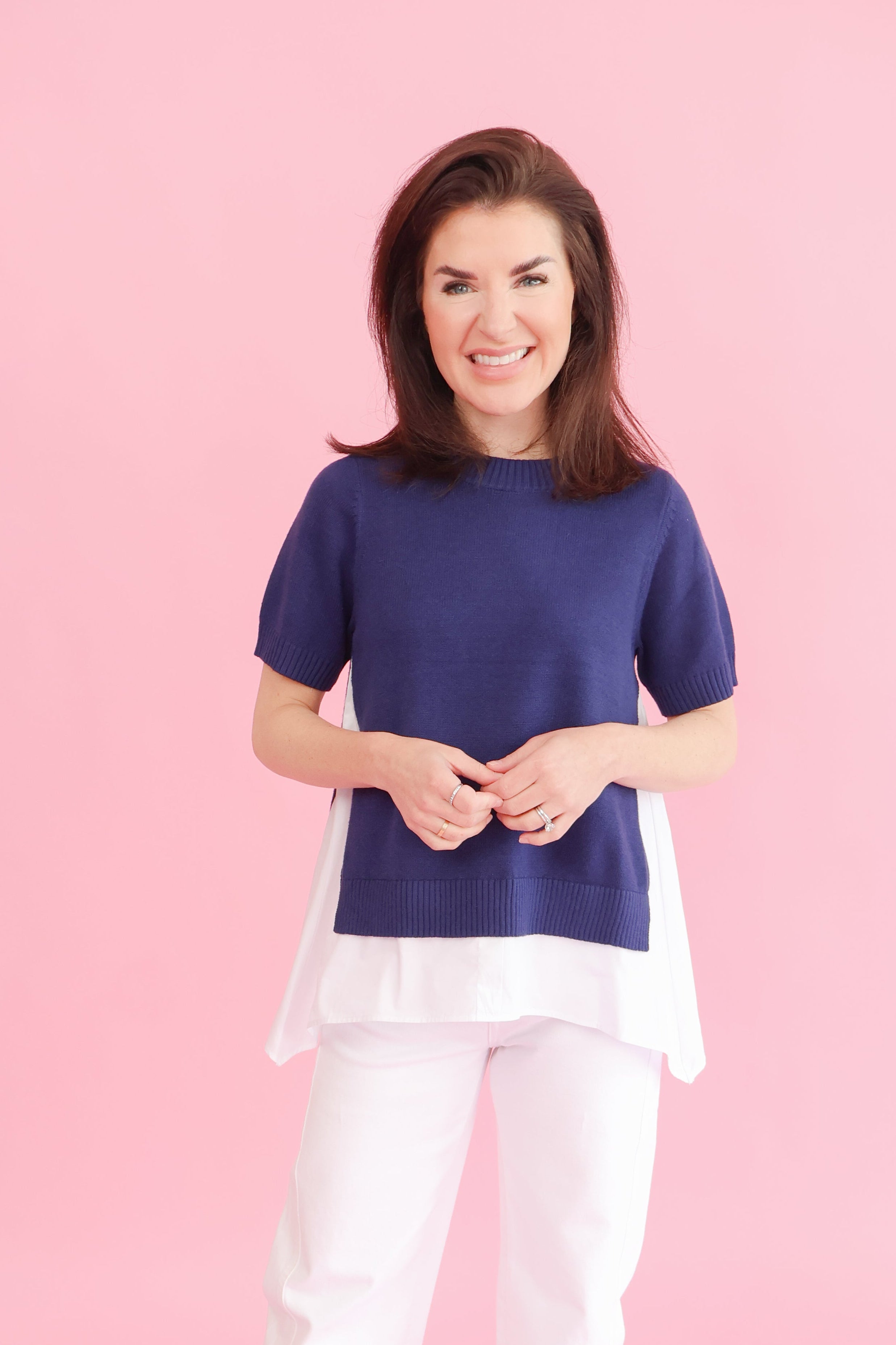 Navy Darling Knit