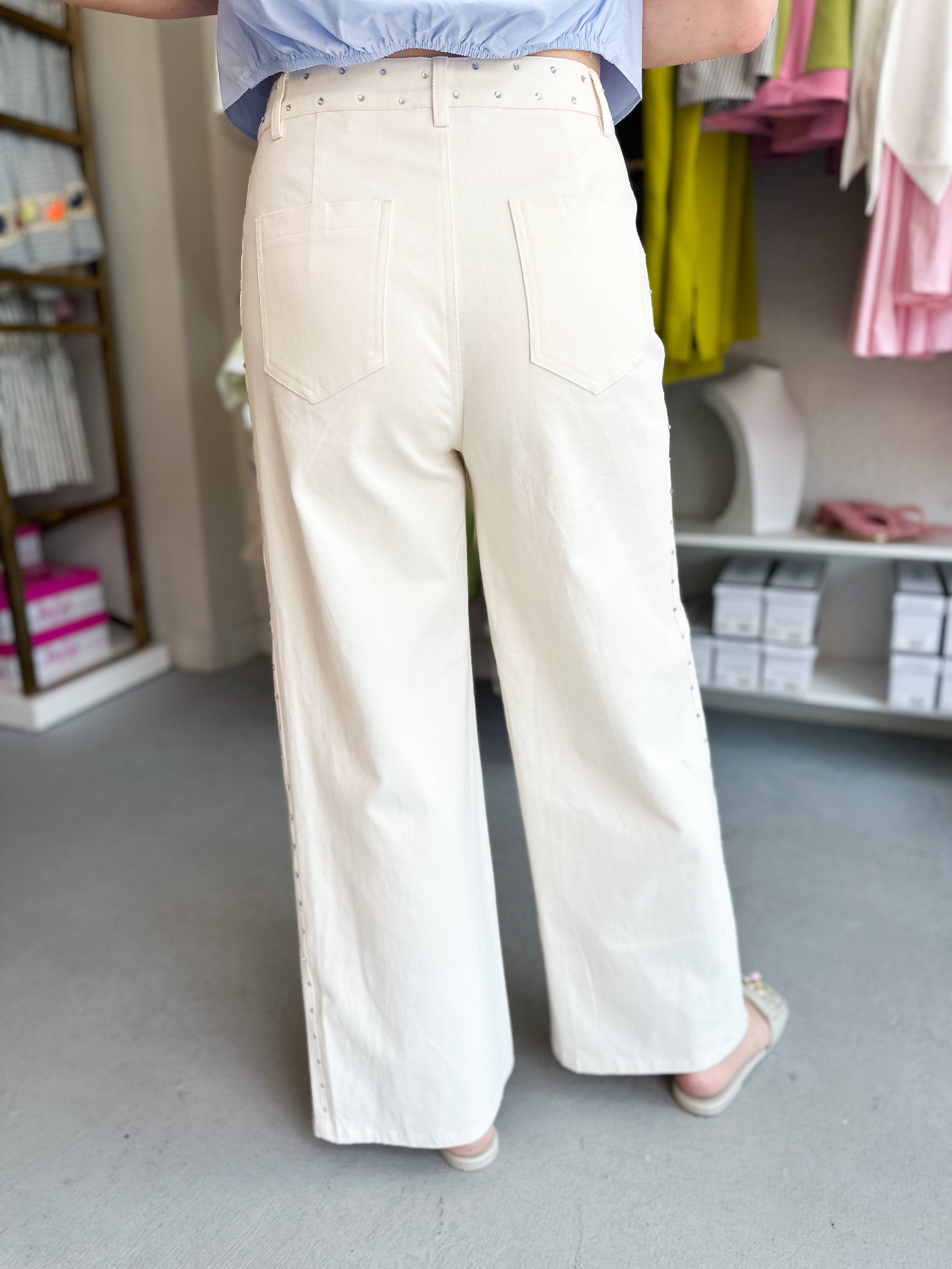 Glam Ivory Pant