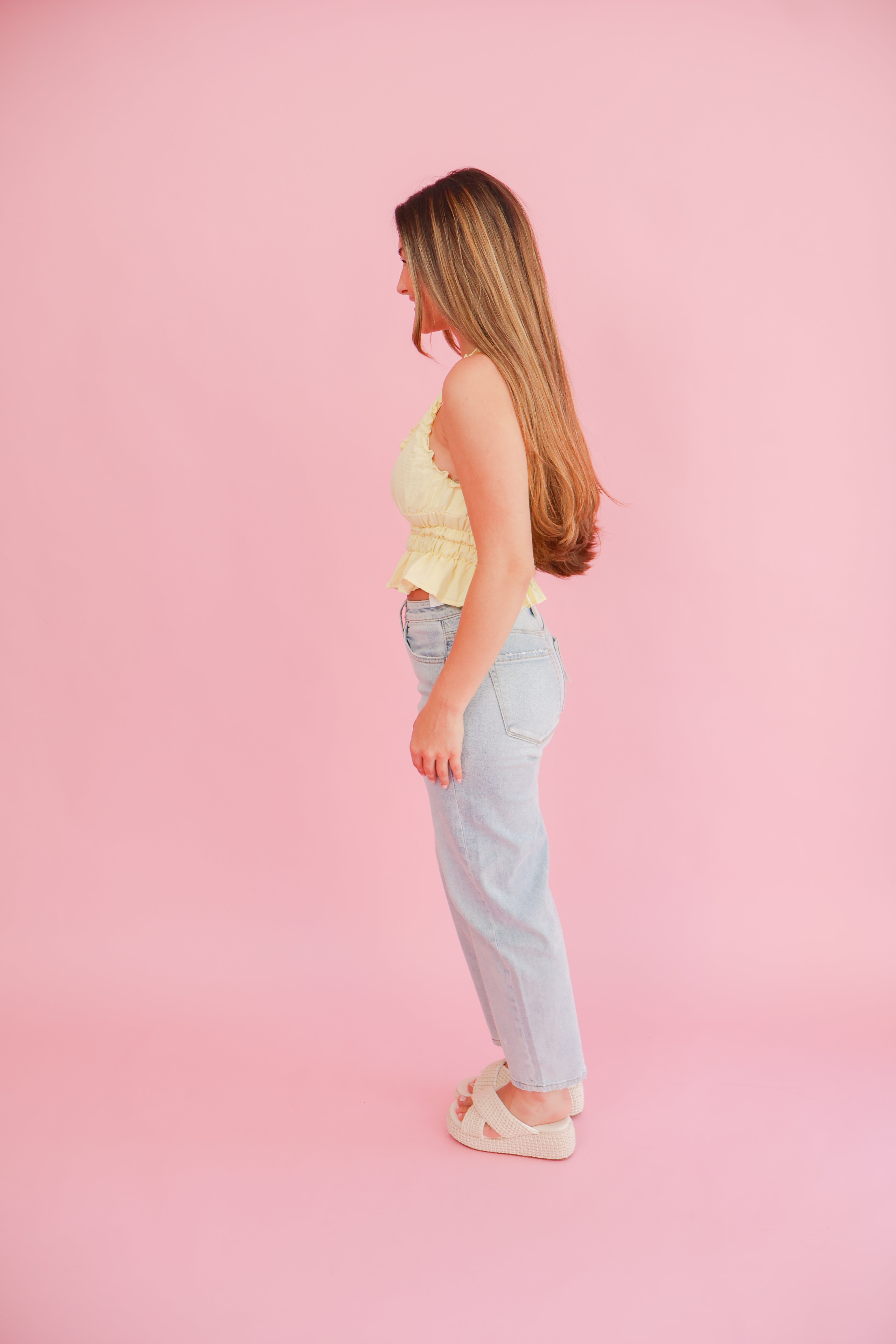 Honey Ruffle Tank