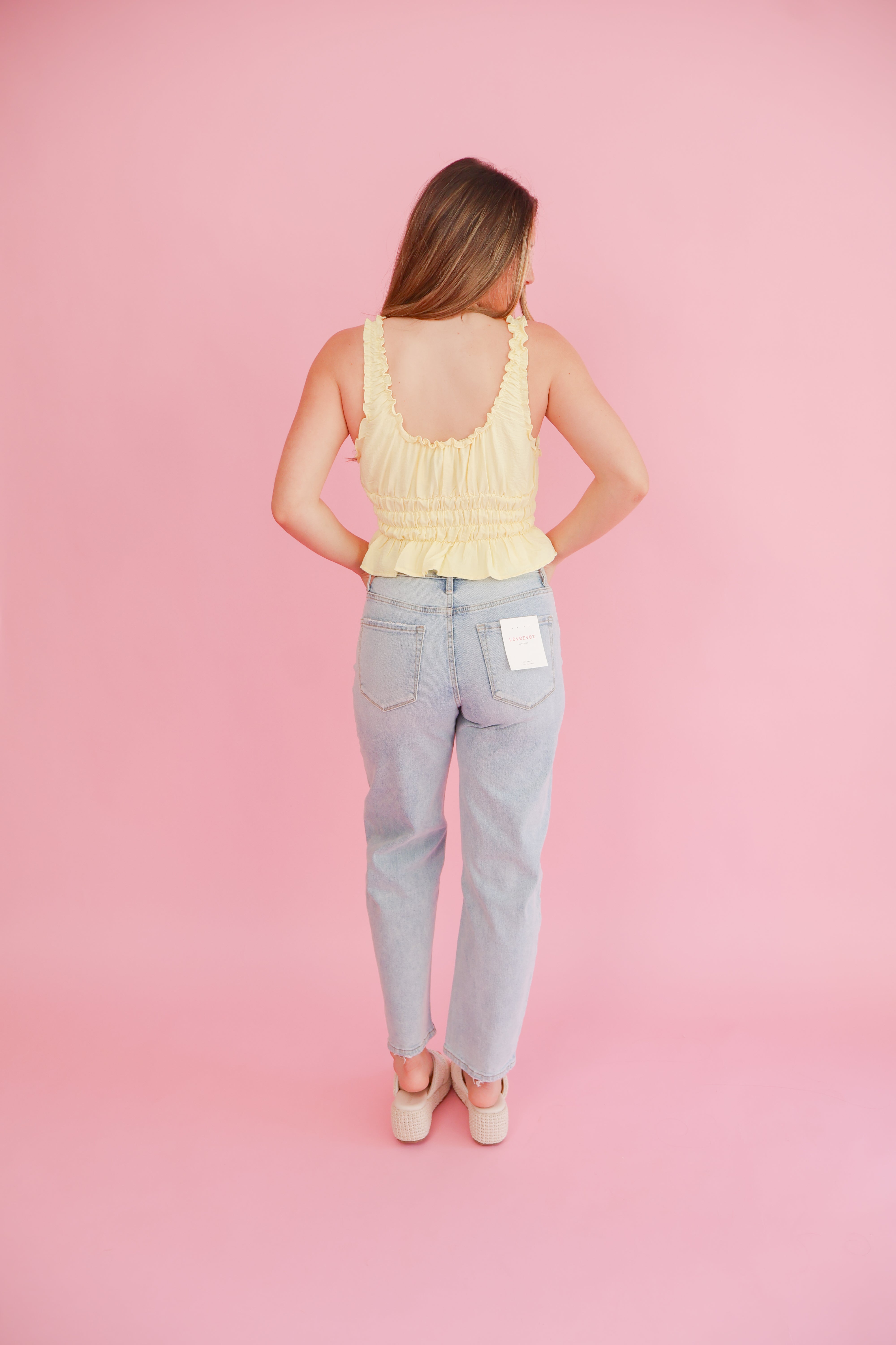 Honey Ruffle Tank