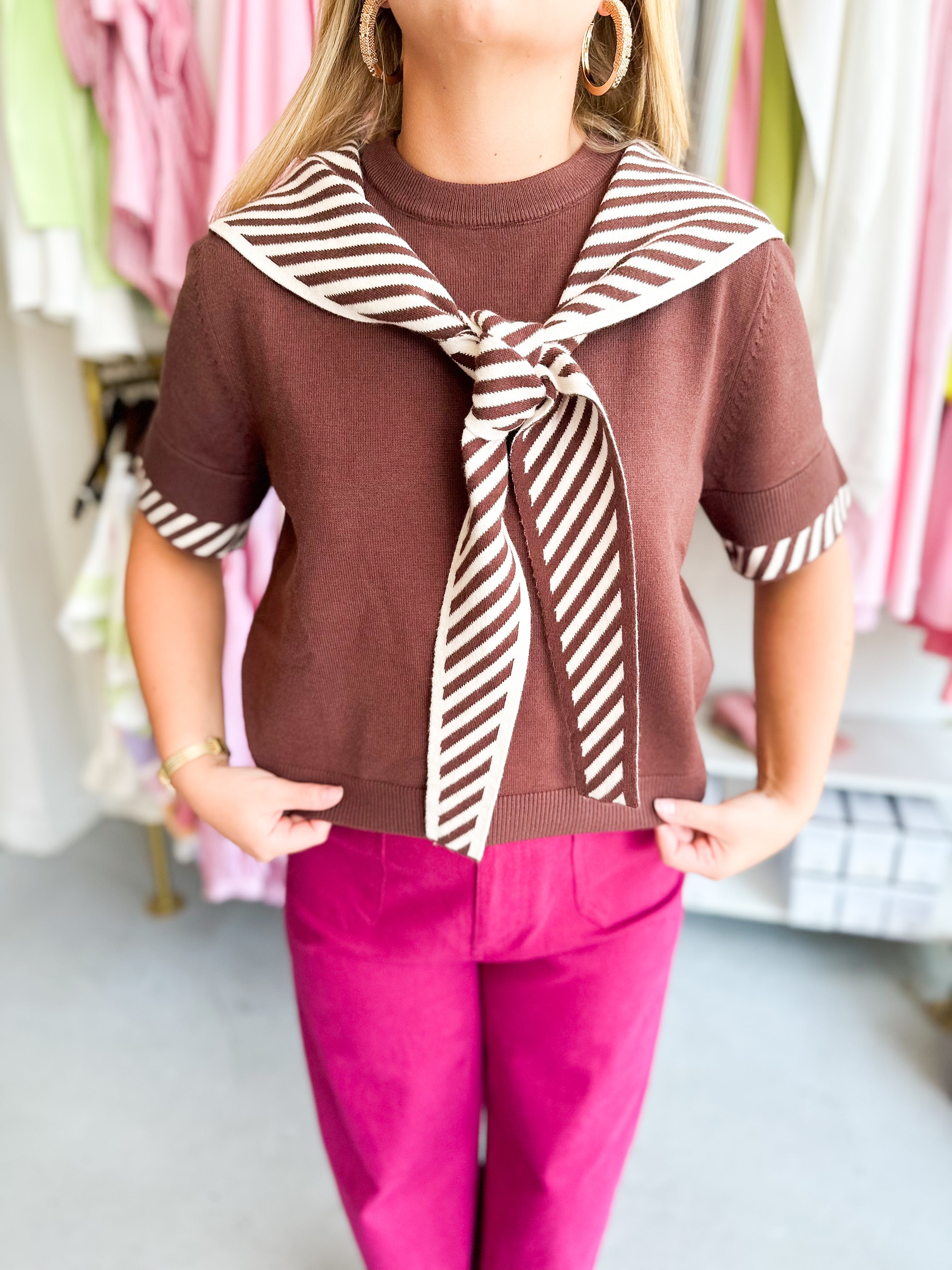 Windsor Wrap Sweater