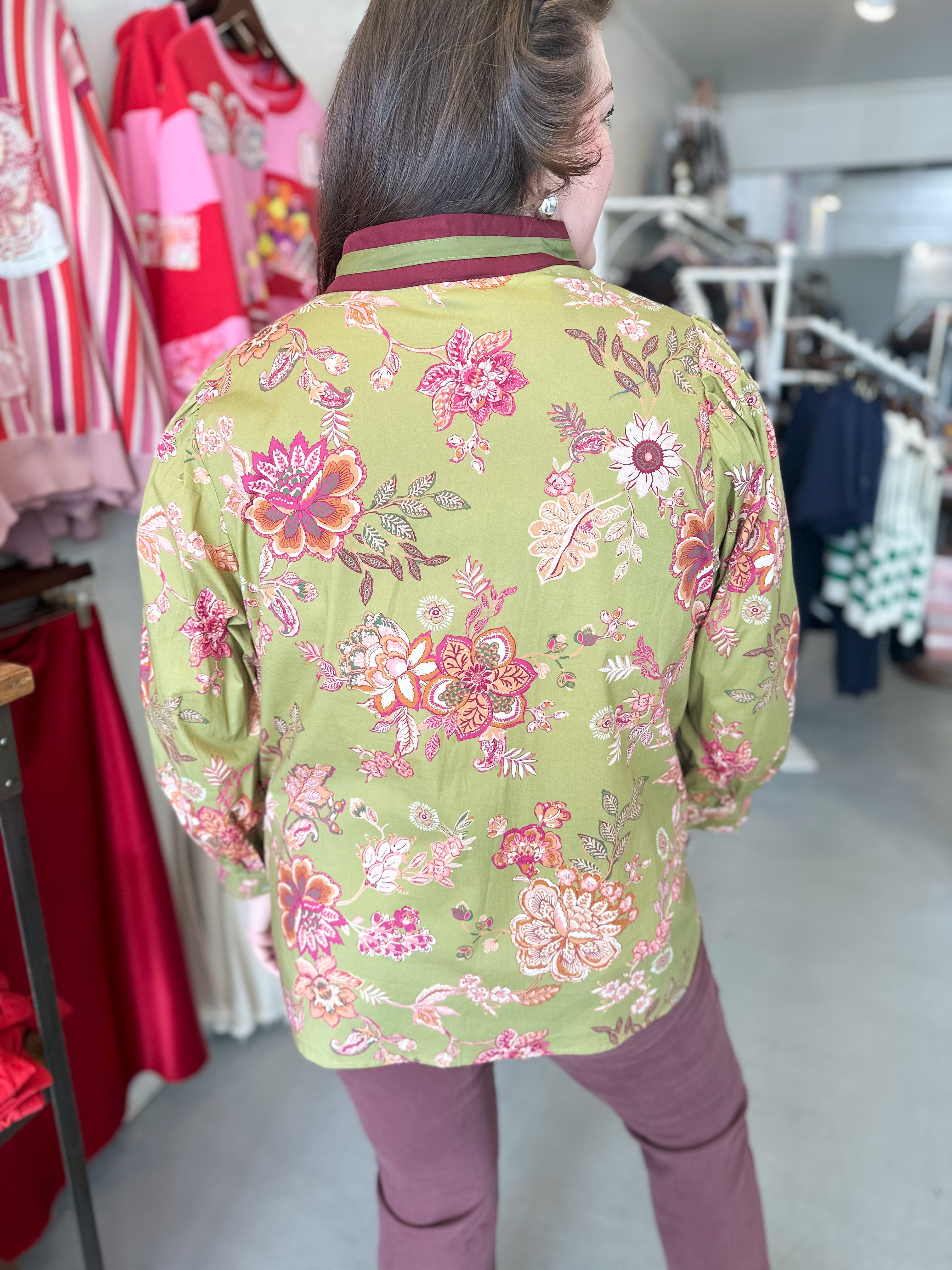 Plus Size Harvest Garden Top