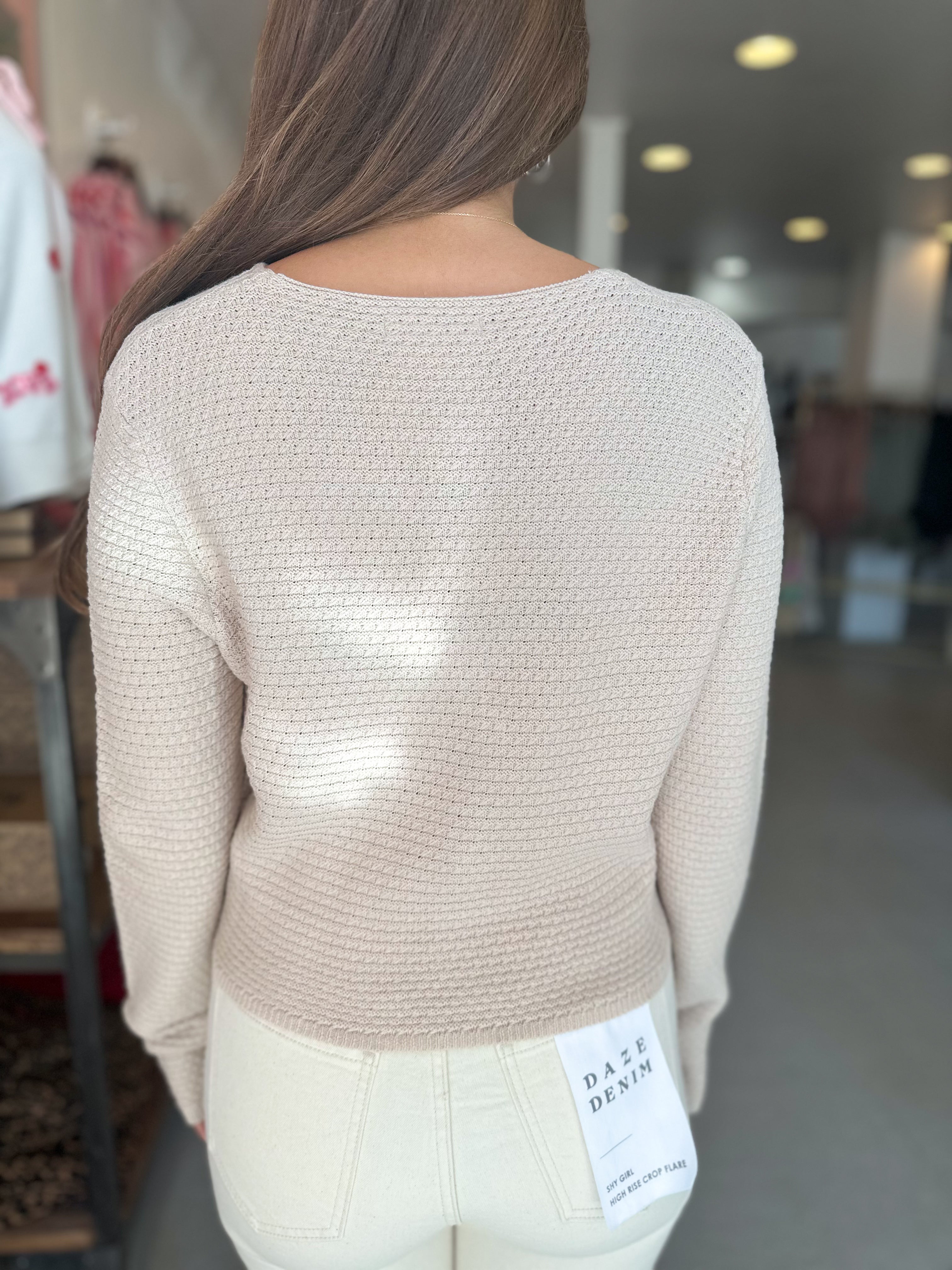 Shoreline Button Cardigan