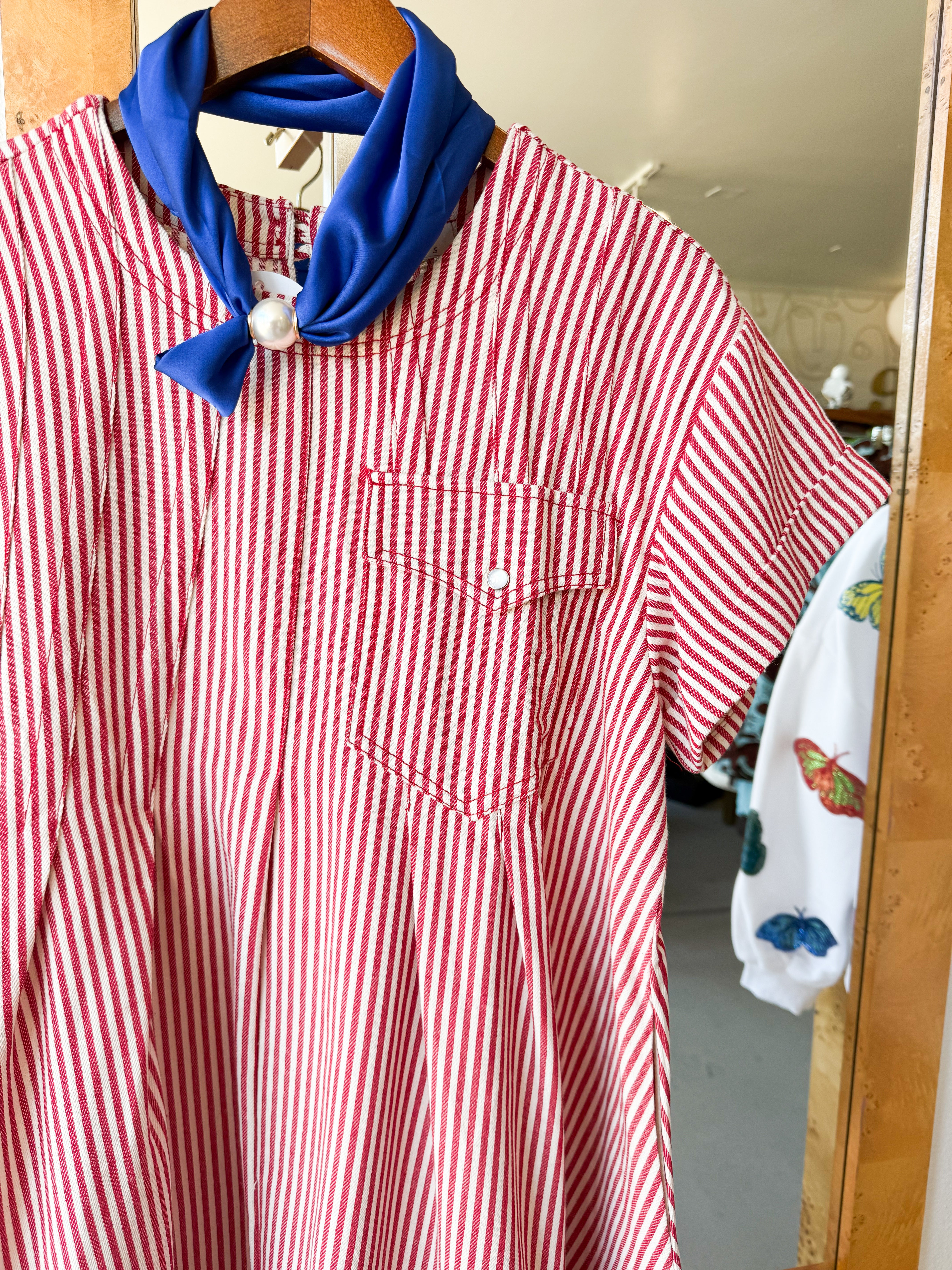 Stripe Swing Dress