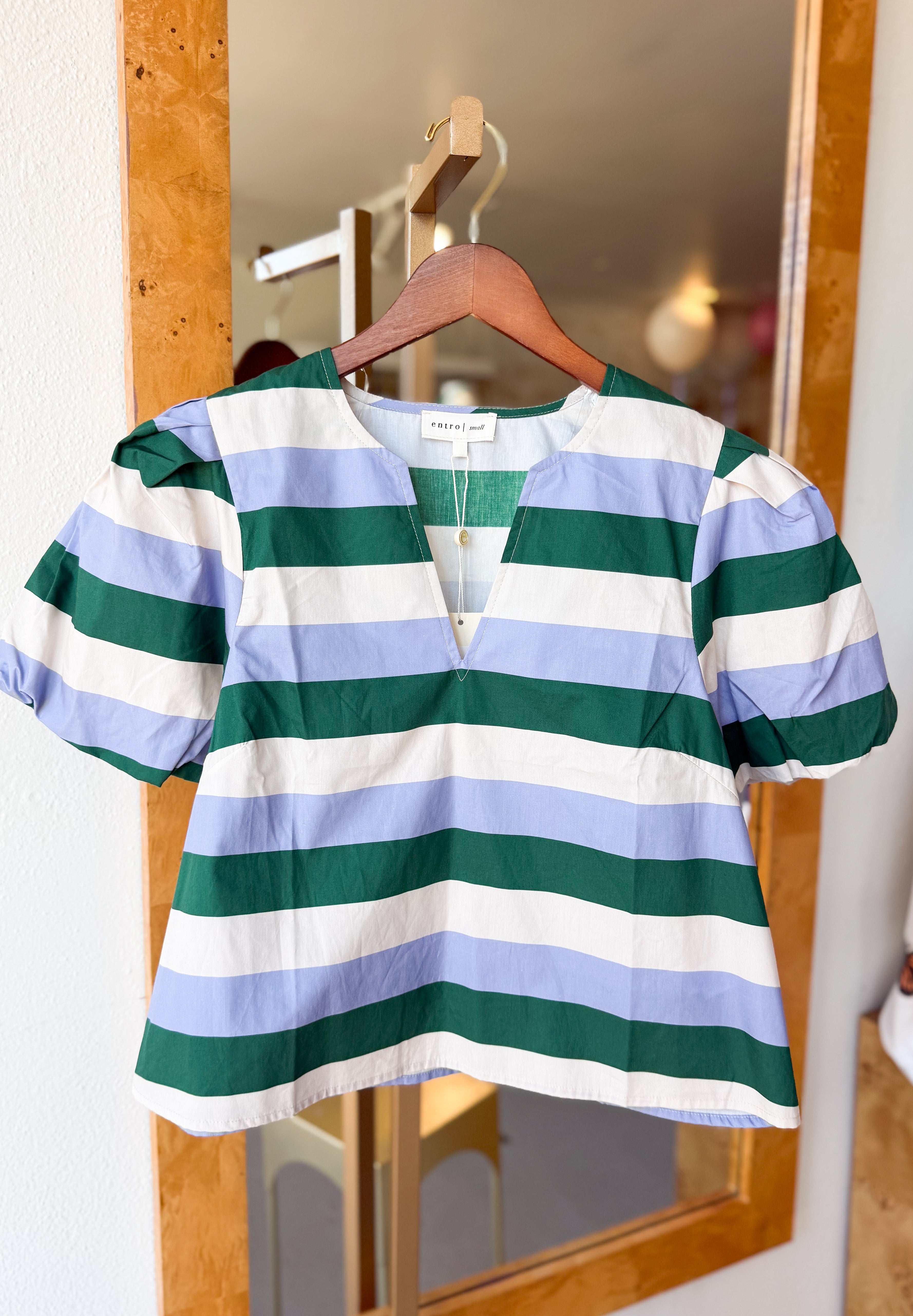 Sutton Stripe Top