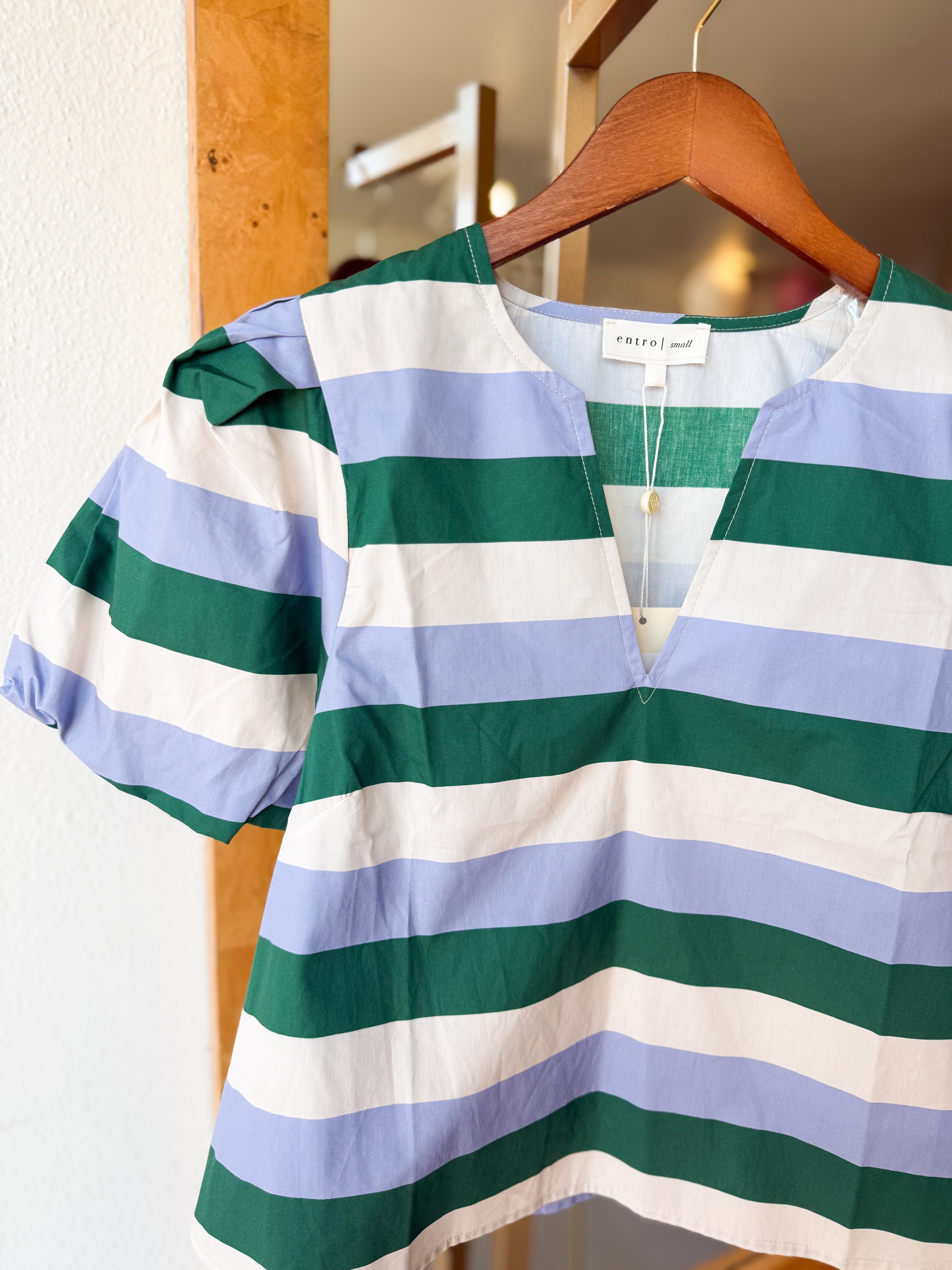 Sutton Stripe Top