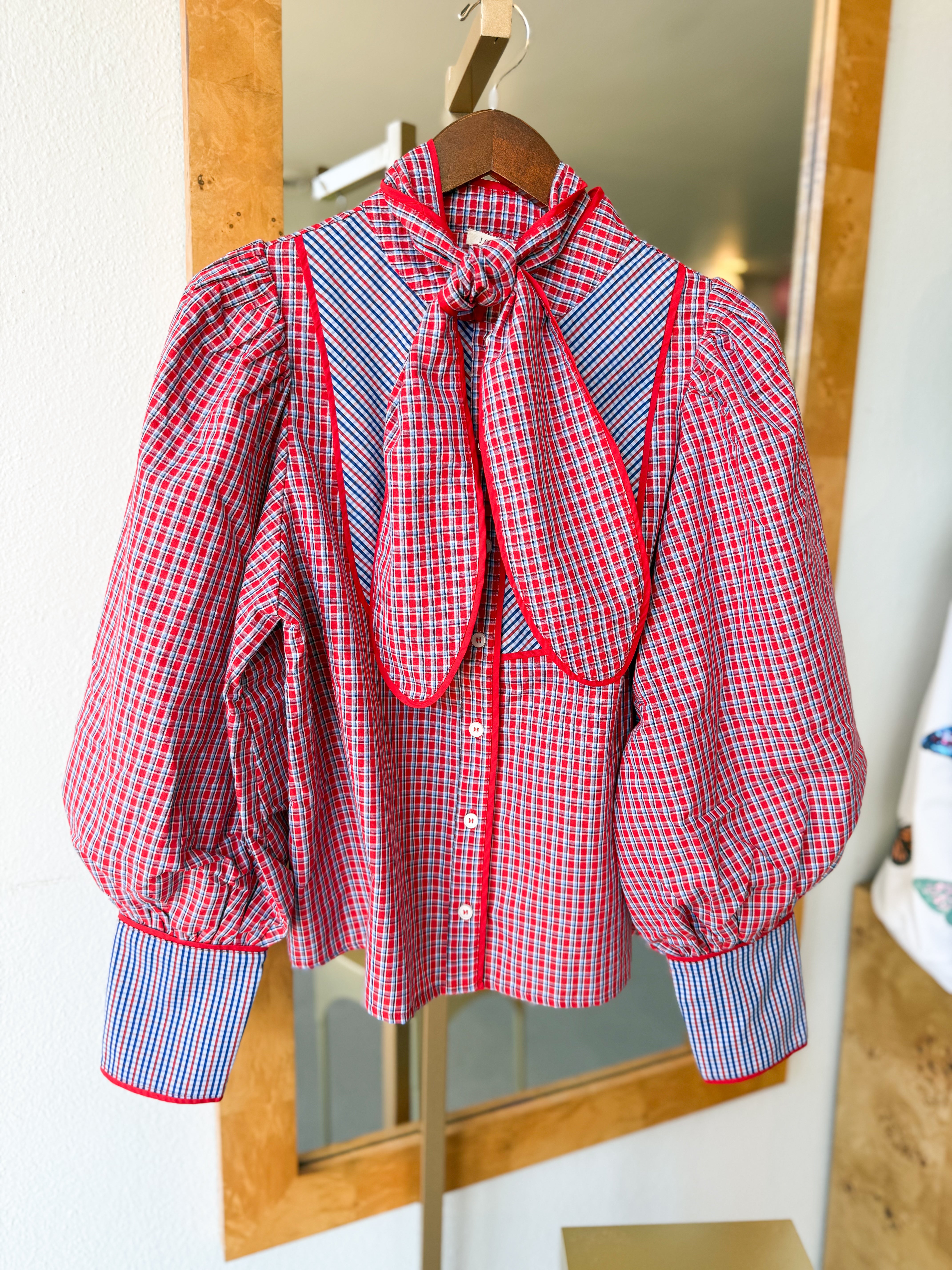 Plaid Perfection Blouse