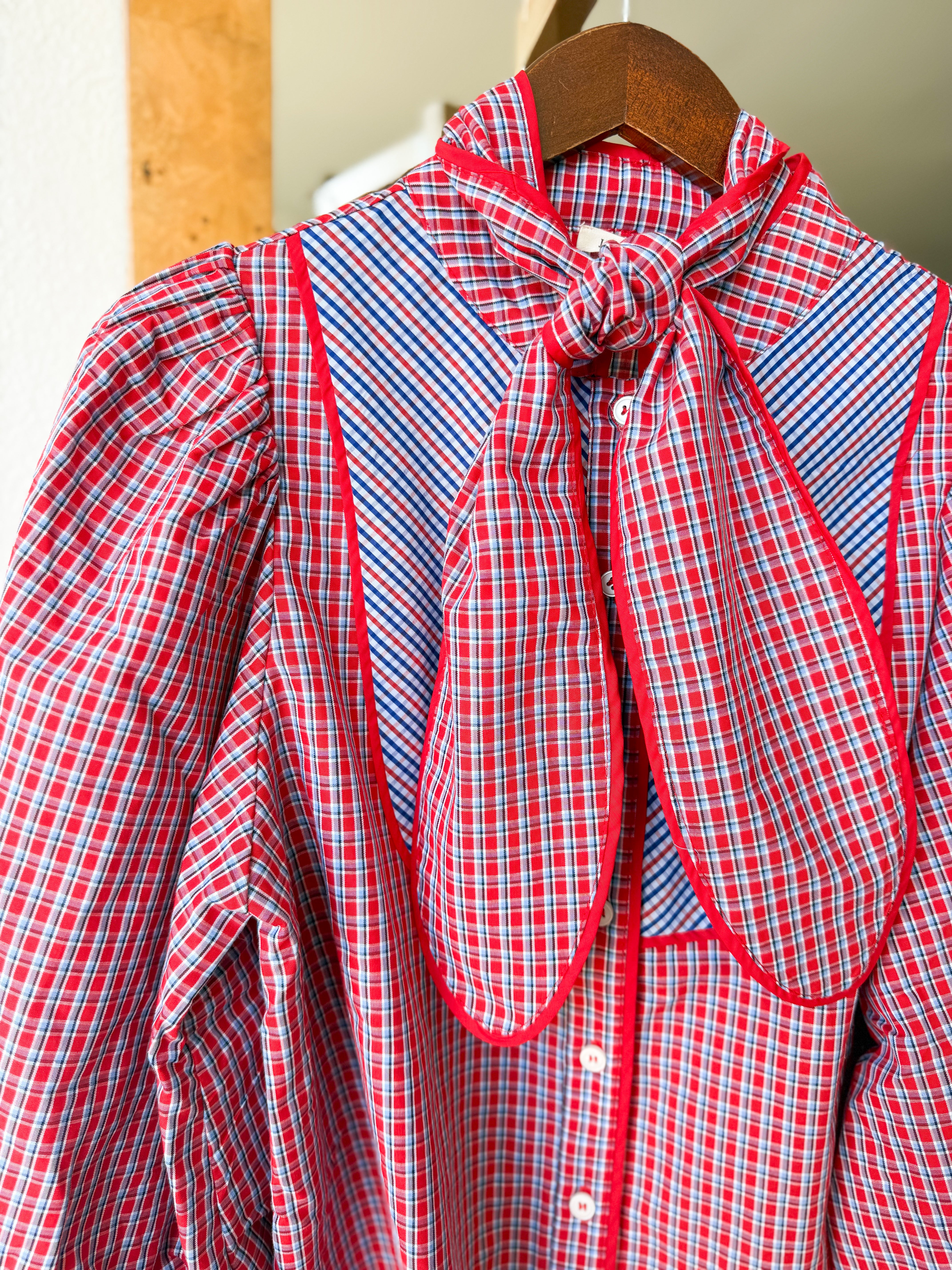 Plaid Perfection Blouse