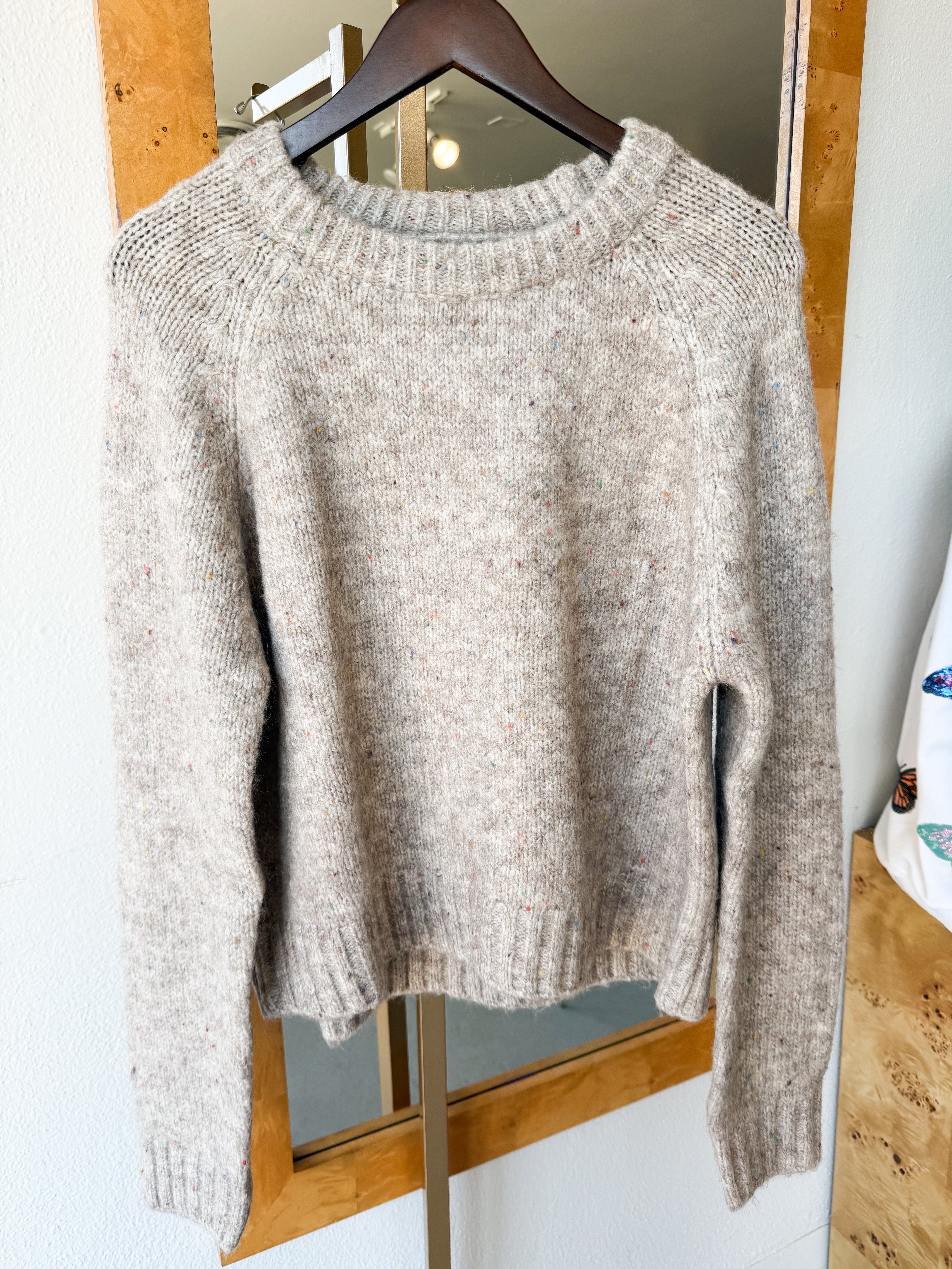 Speckled Crew Neck Sweater