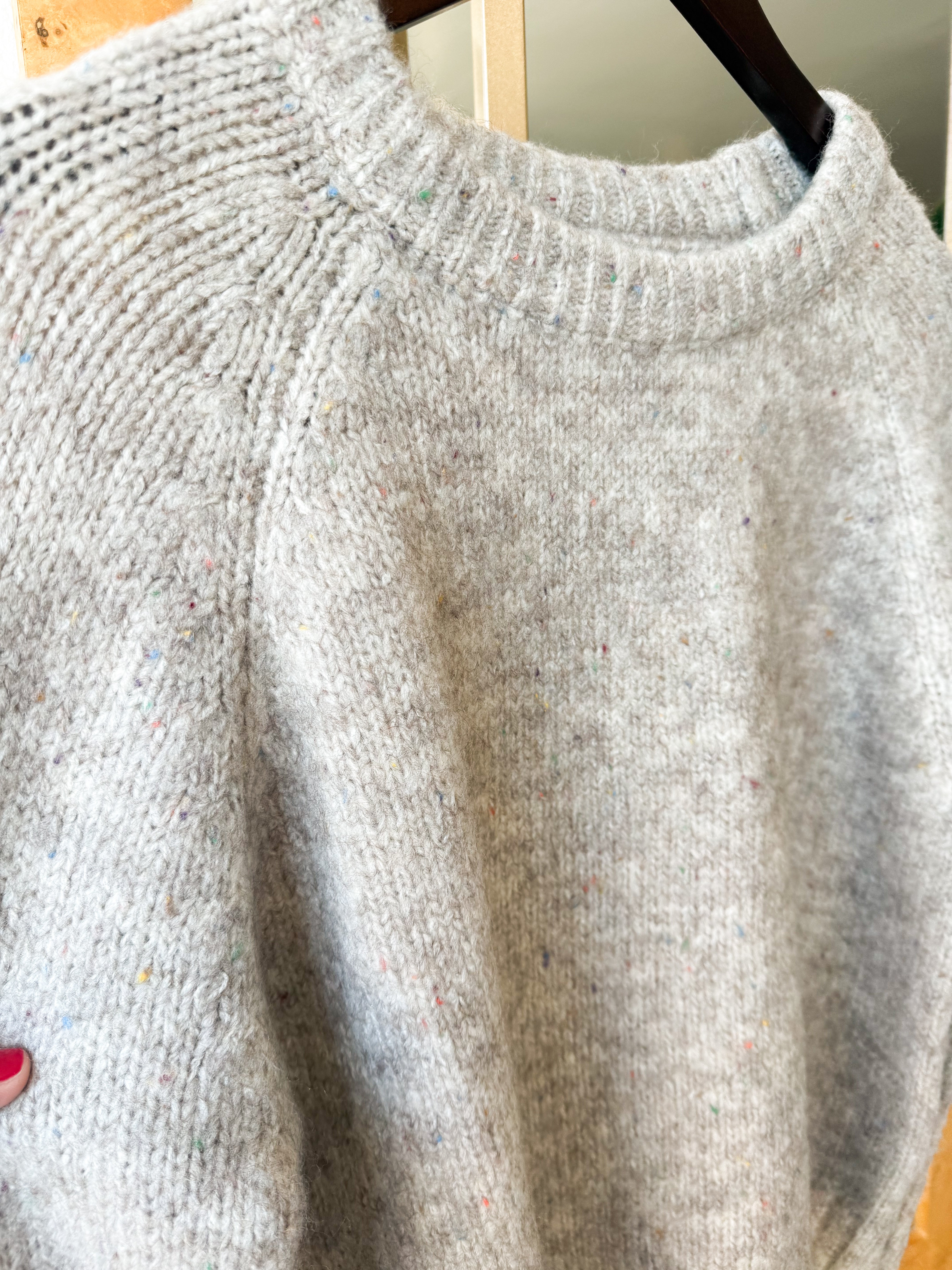 Speckled Crew Neck Sweater