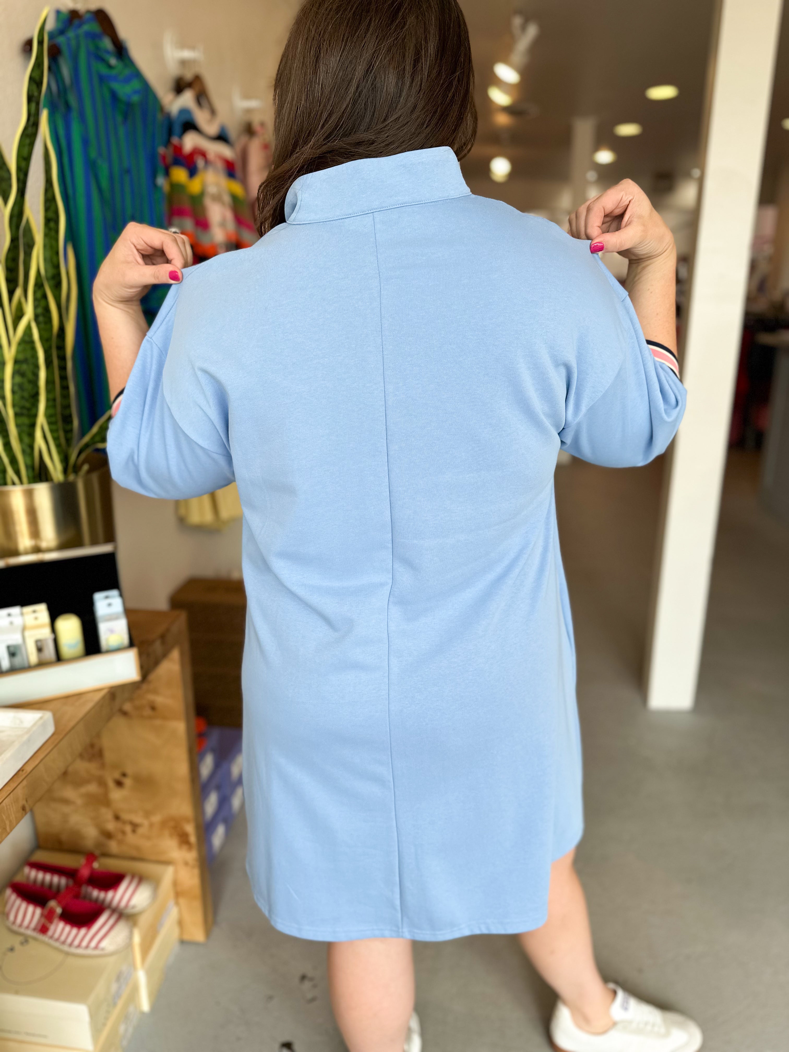 Plus Size Weekend Zip Dress