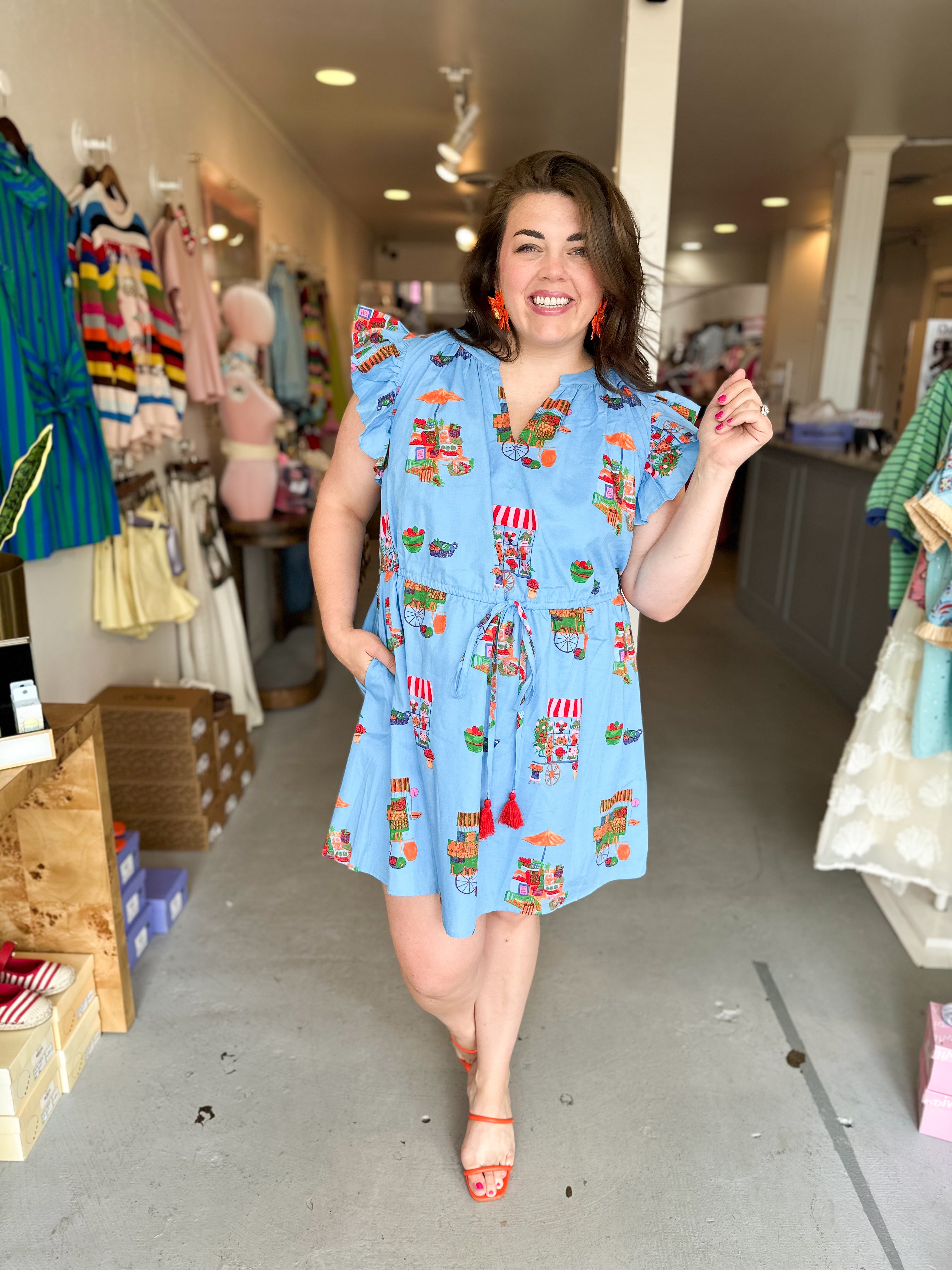 Plus Size Flower Mart Mini
