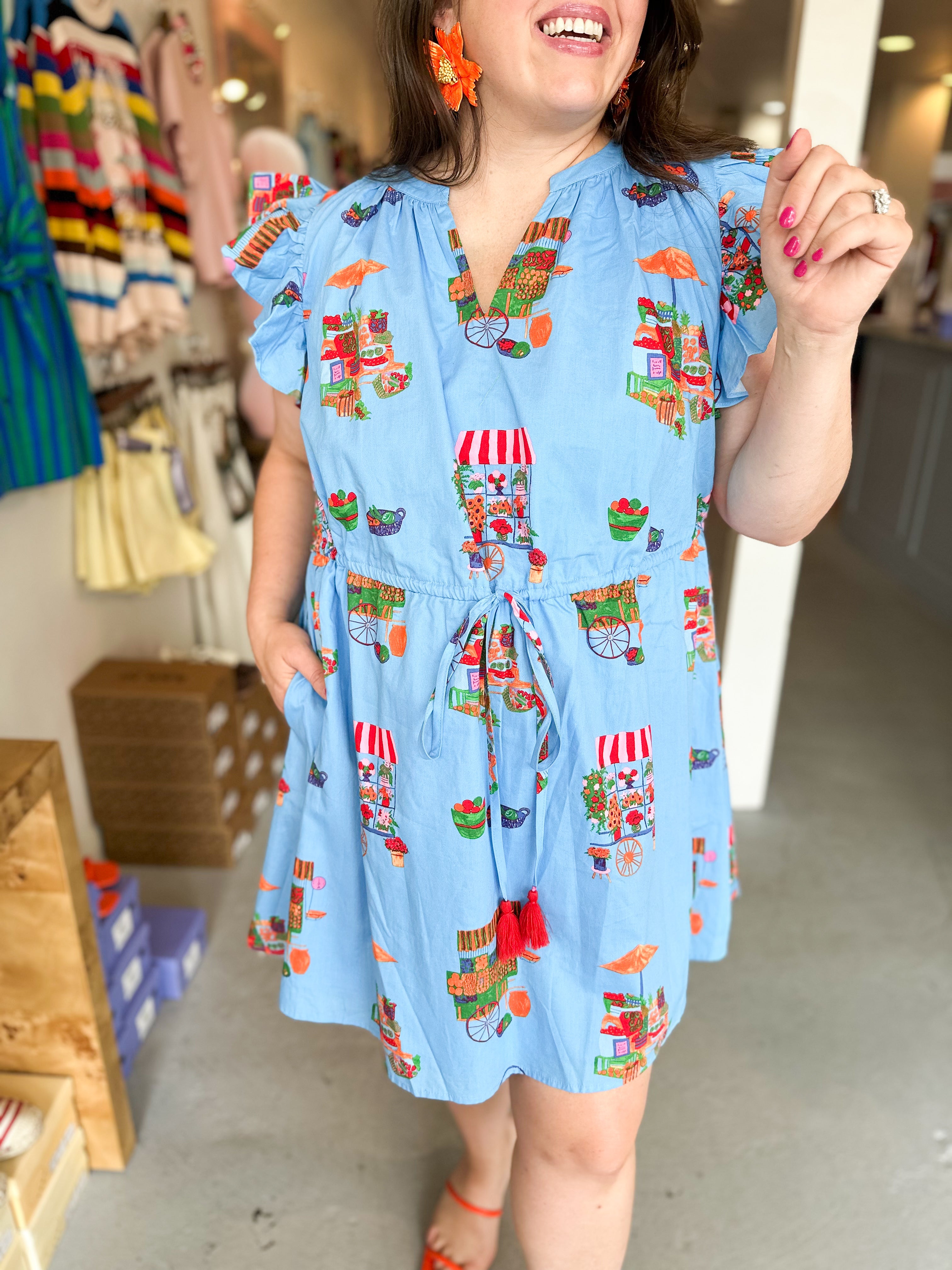 Plus Size Flower Mart Mini