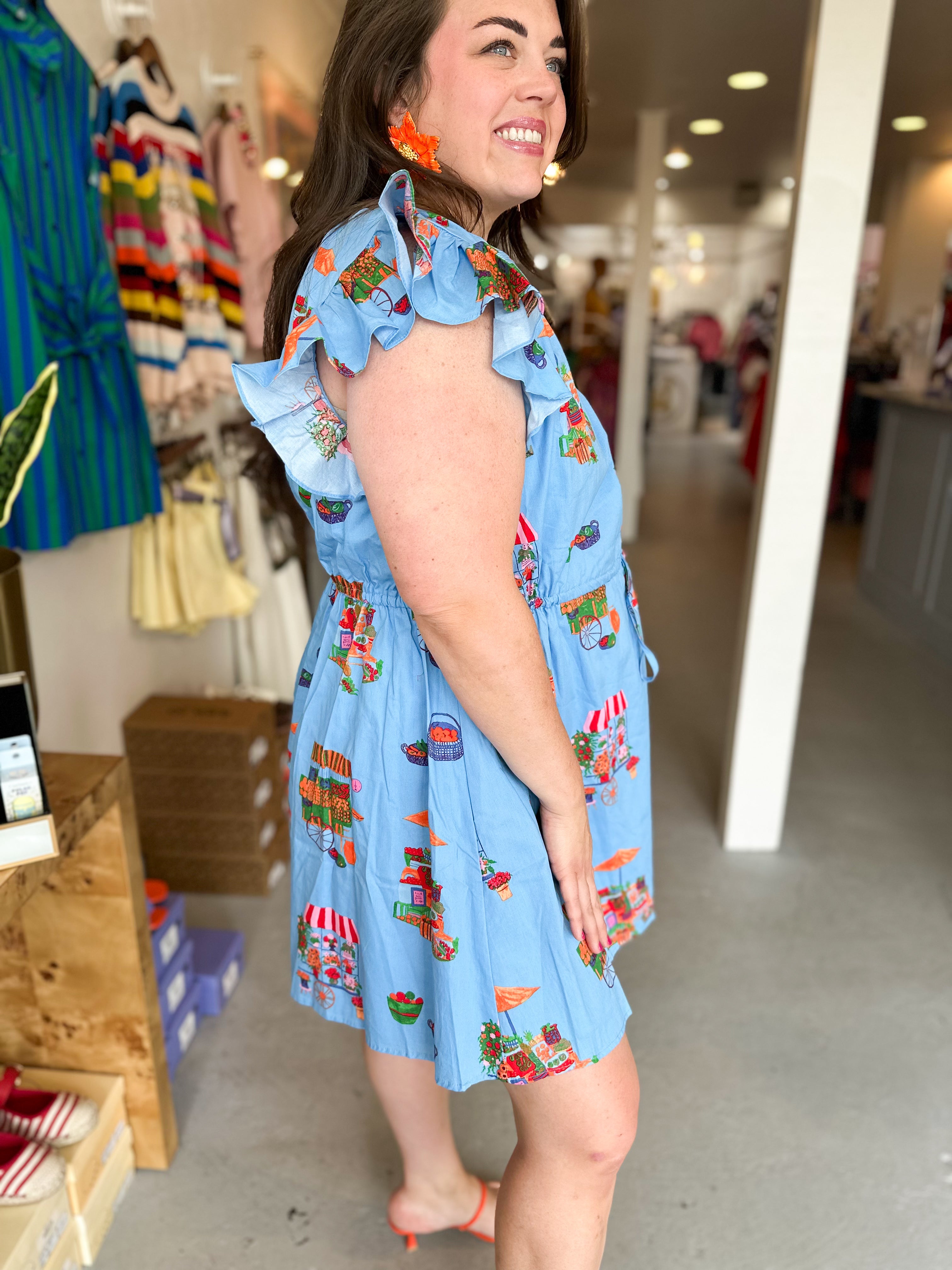 Plus Size Flower Mart Mini