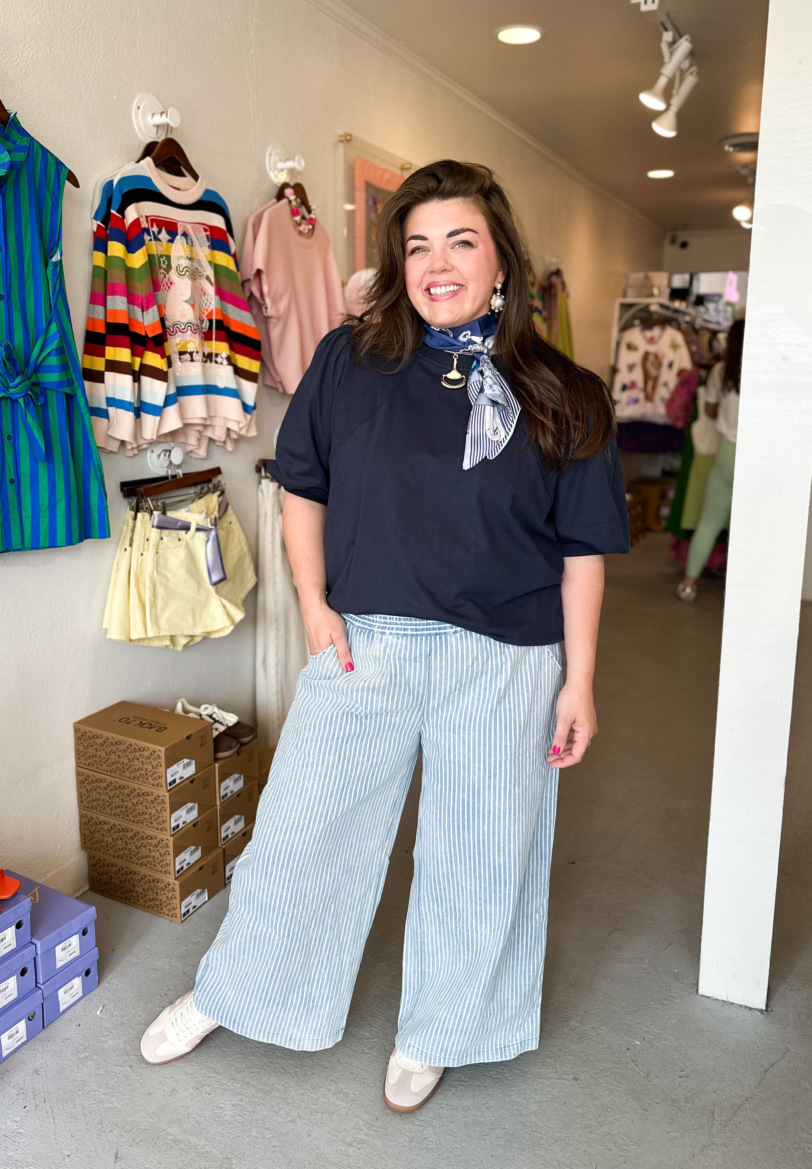 Plus Size French Terry Top