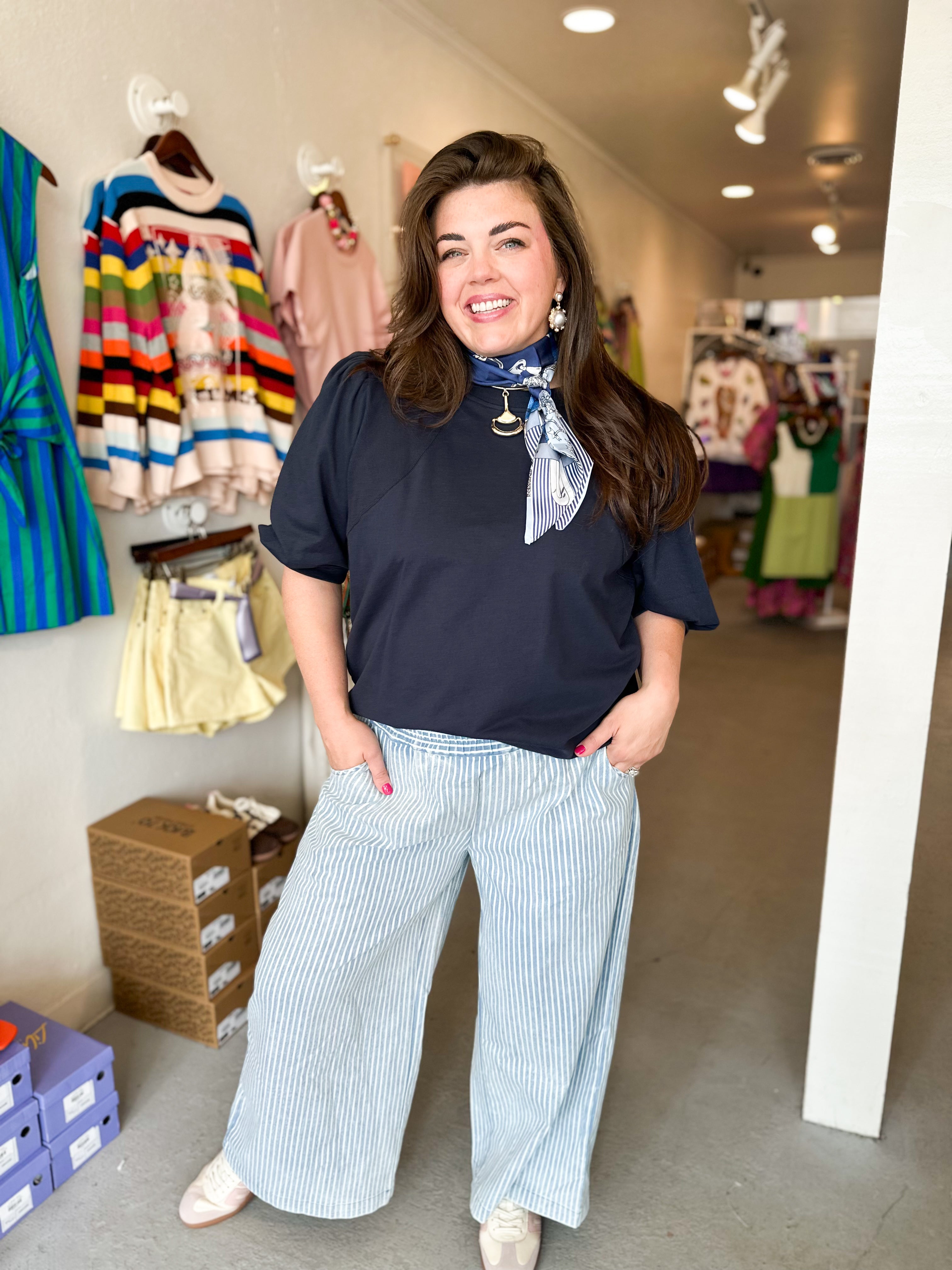 Plus Size French Terry Top
