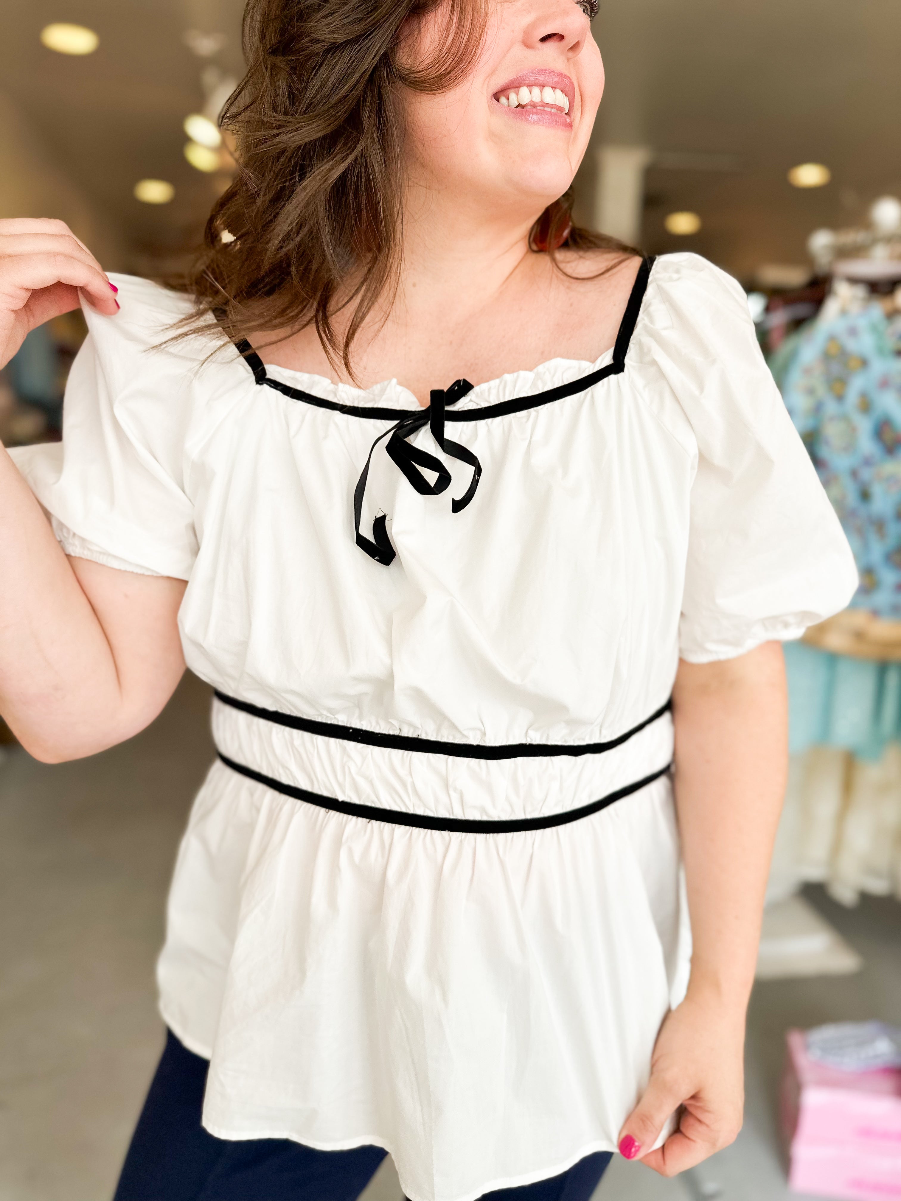 Plus Size Park Avenue Peplum