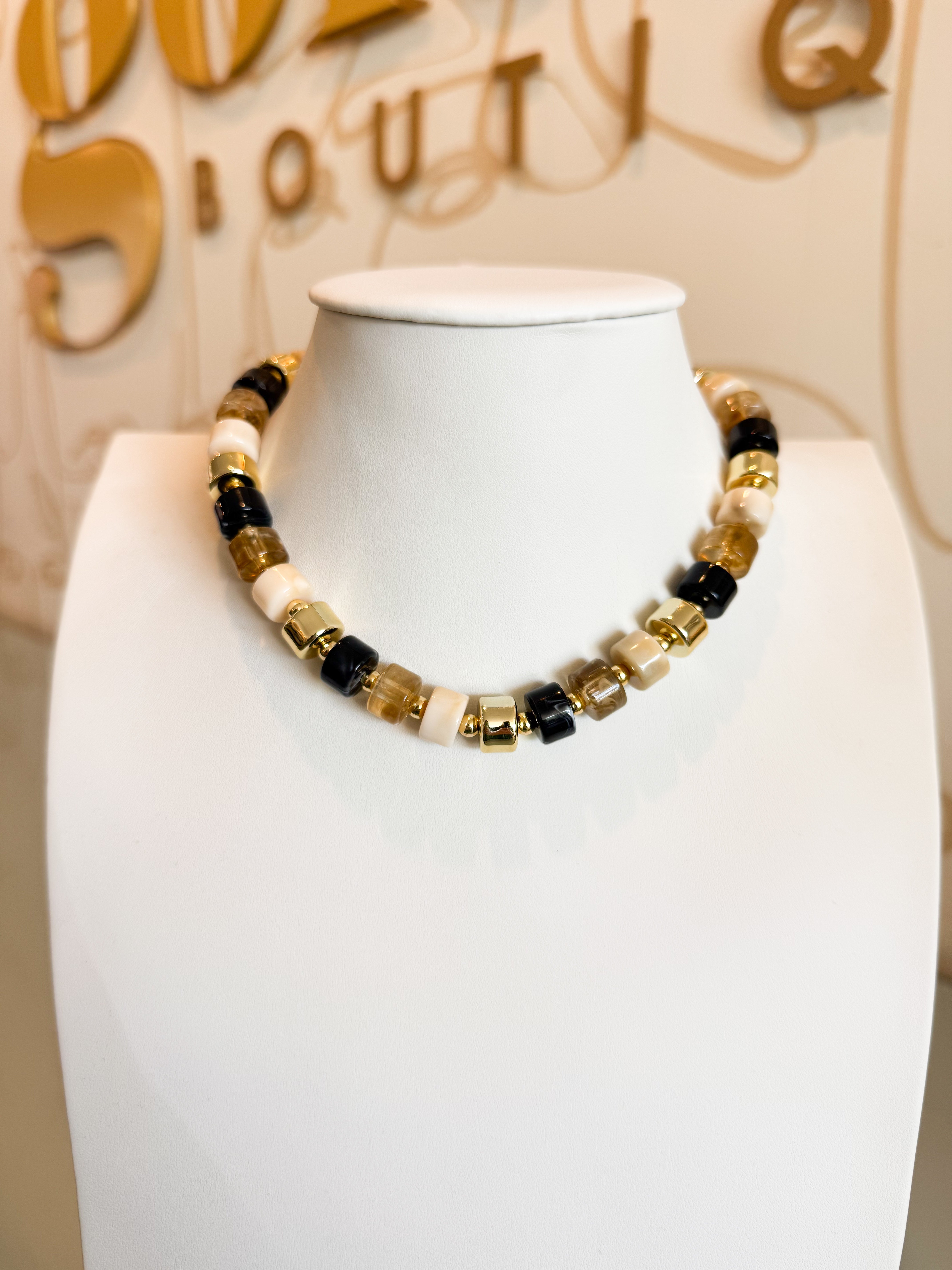 Treasure Jewels Mocha Mood Necklace Set