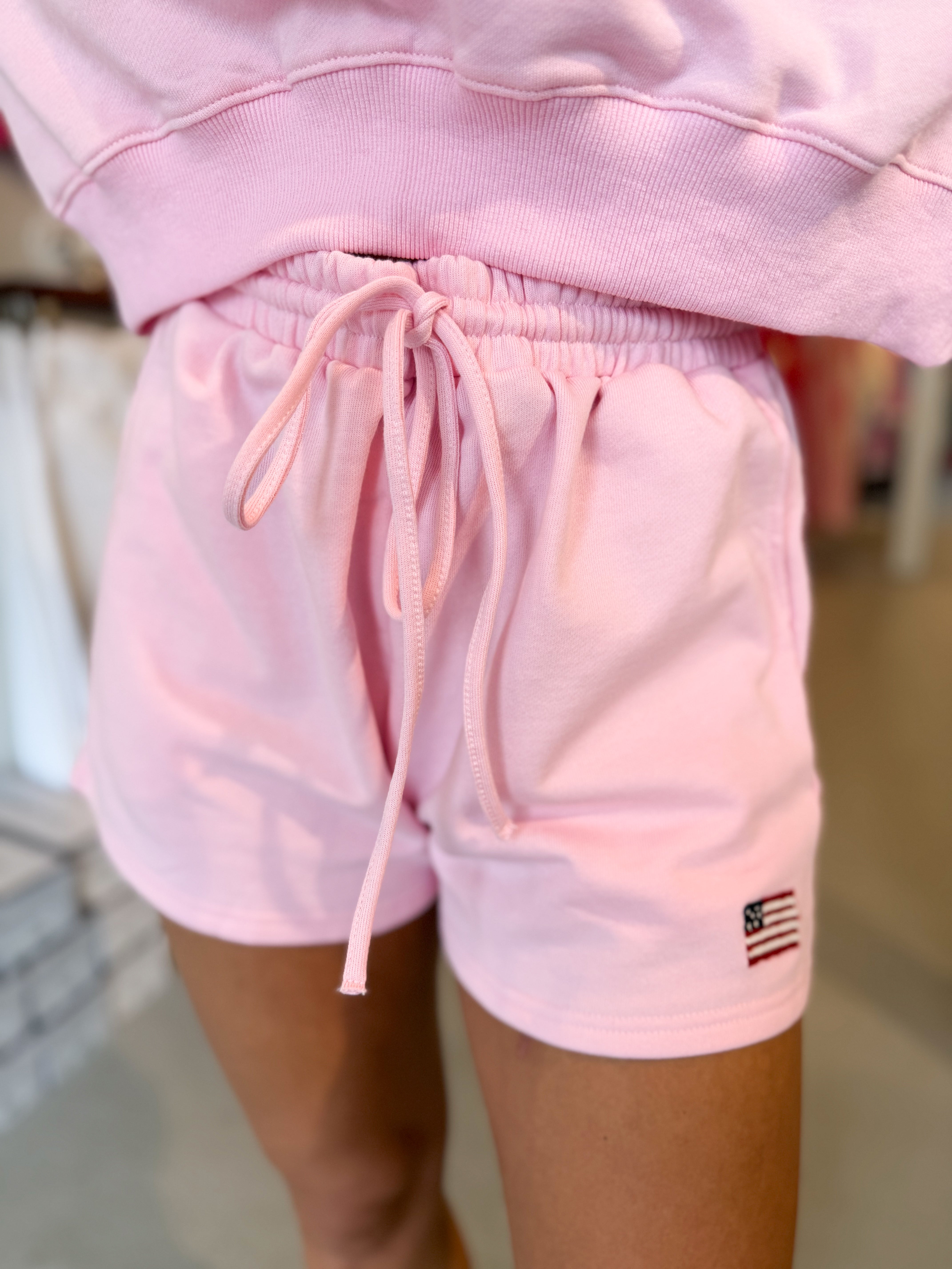 USA Flag Sweatshorts