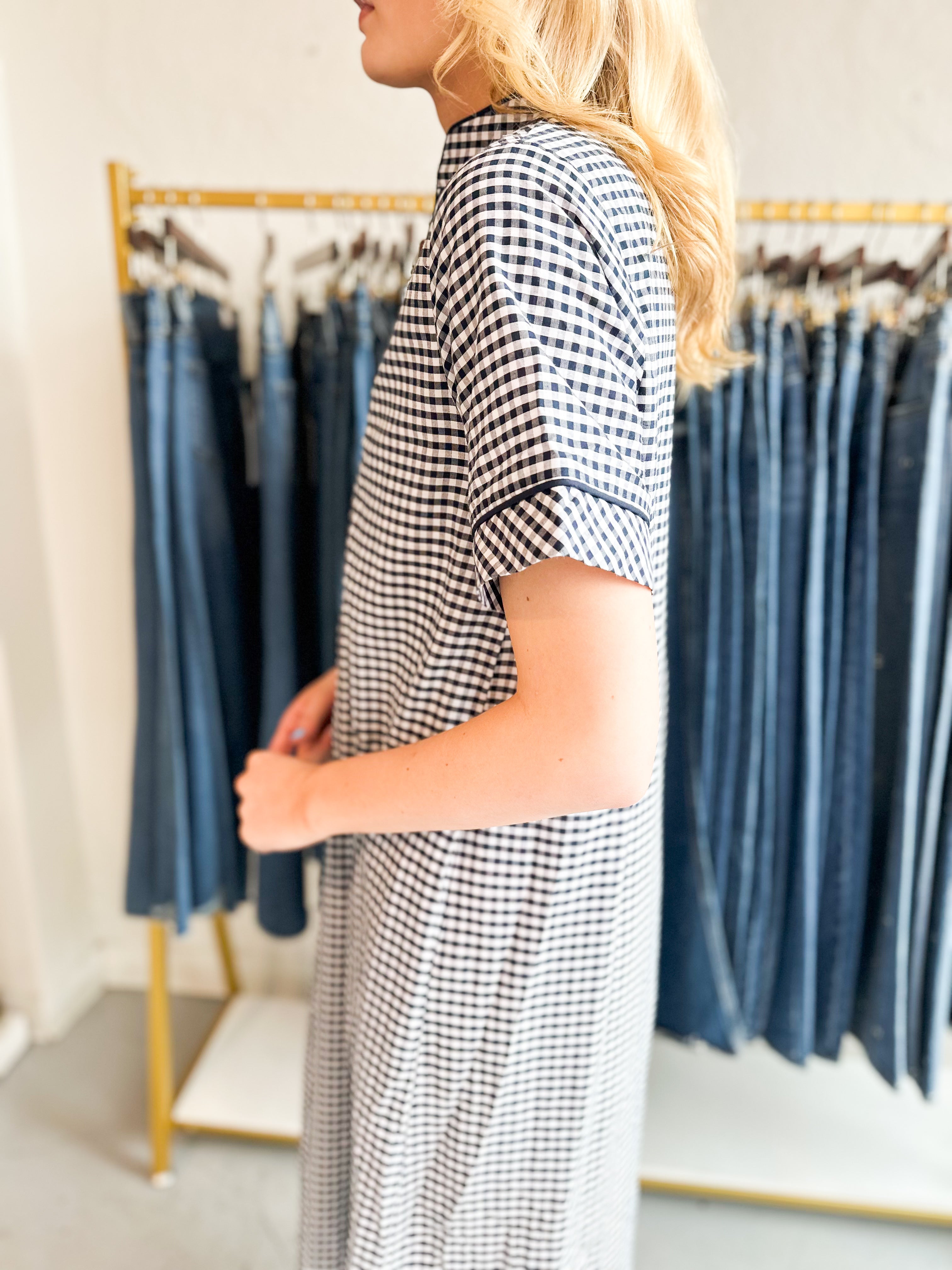 Southern Belle Gingham Dress