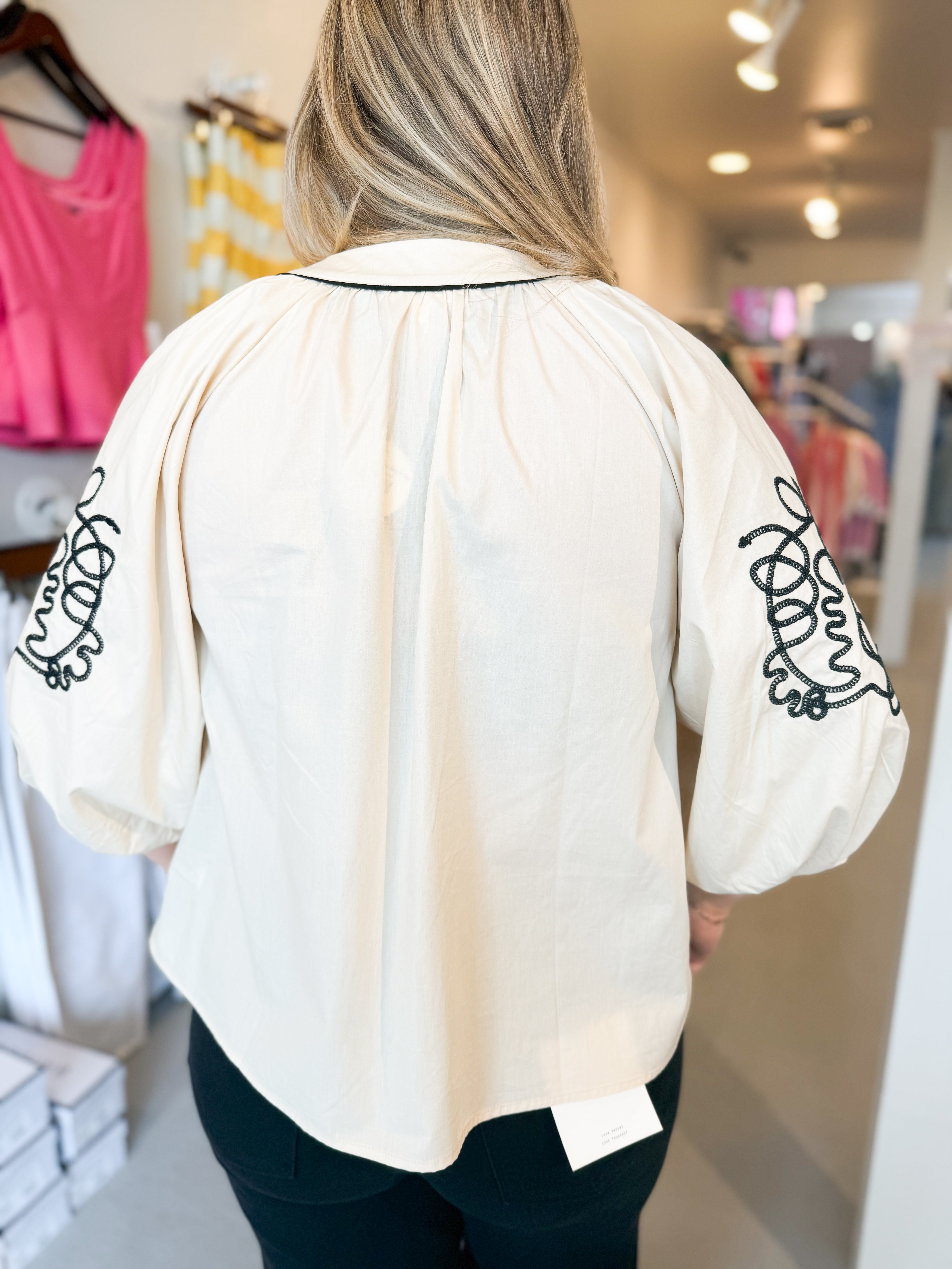 Relaxed Stitch Top