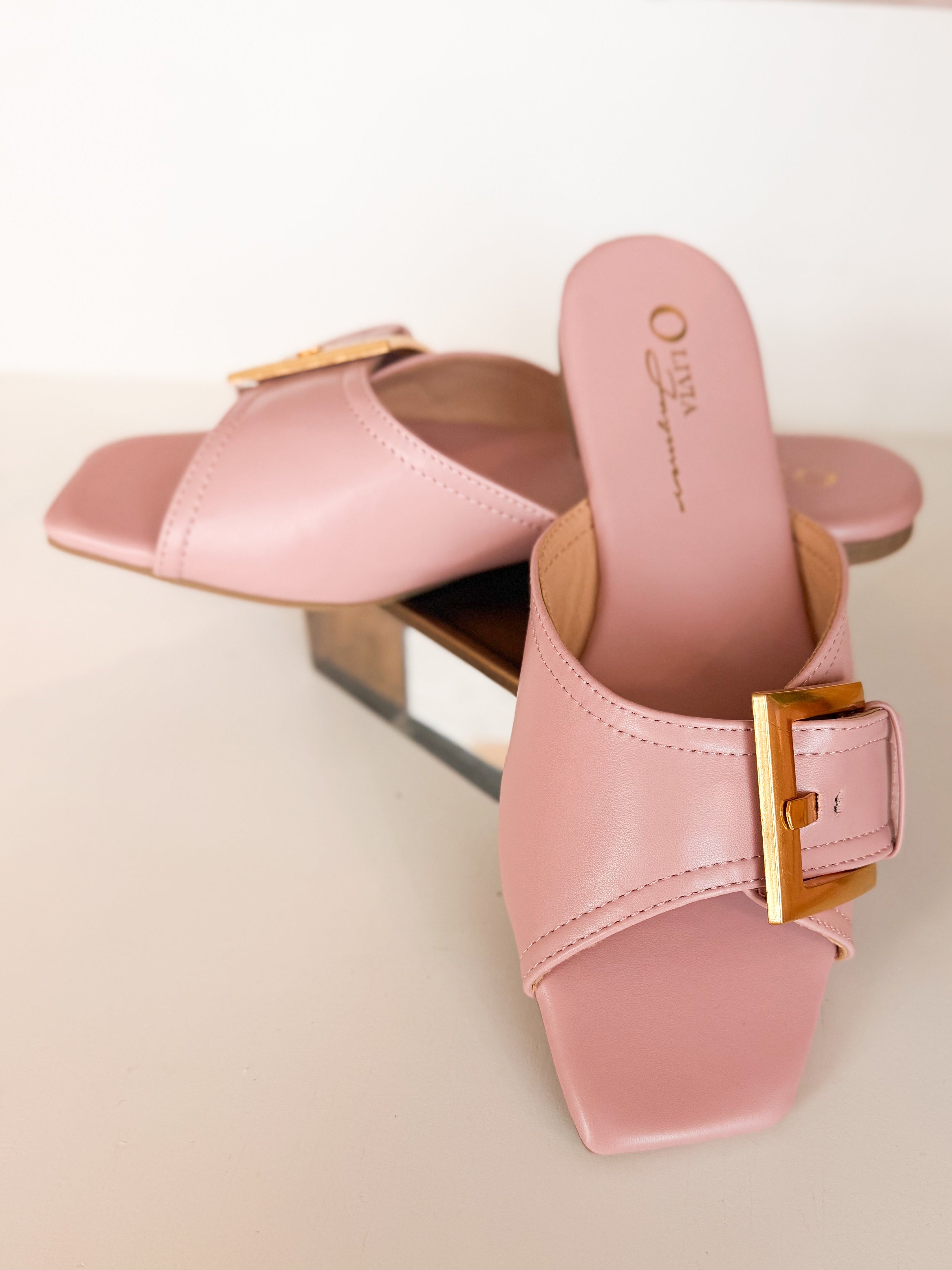 Gold Buckle Slide