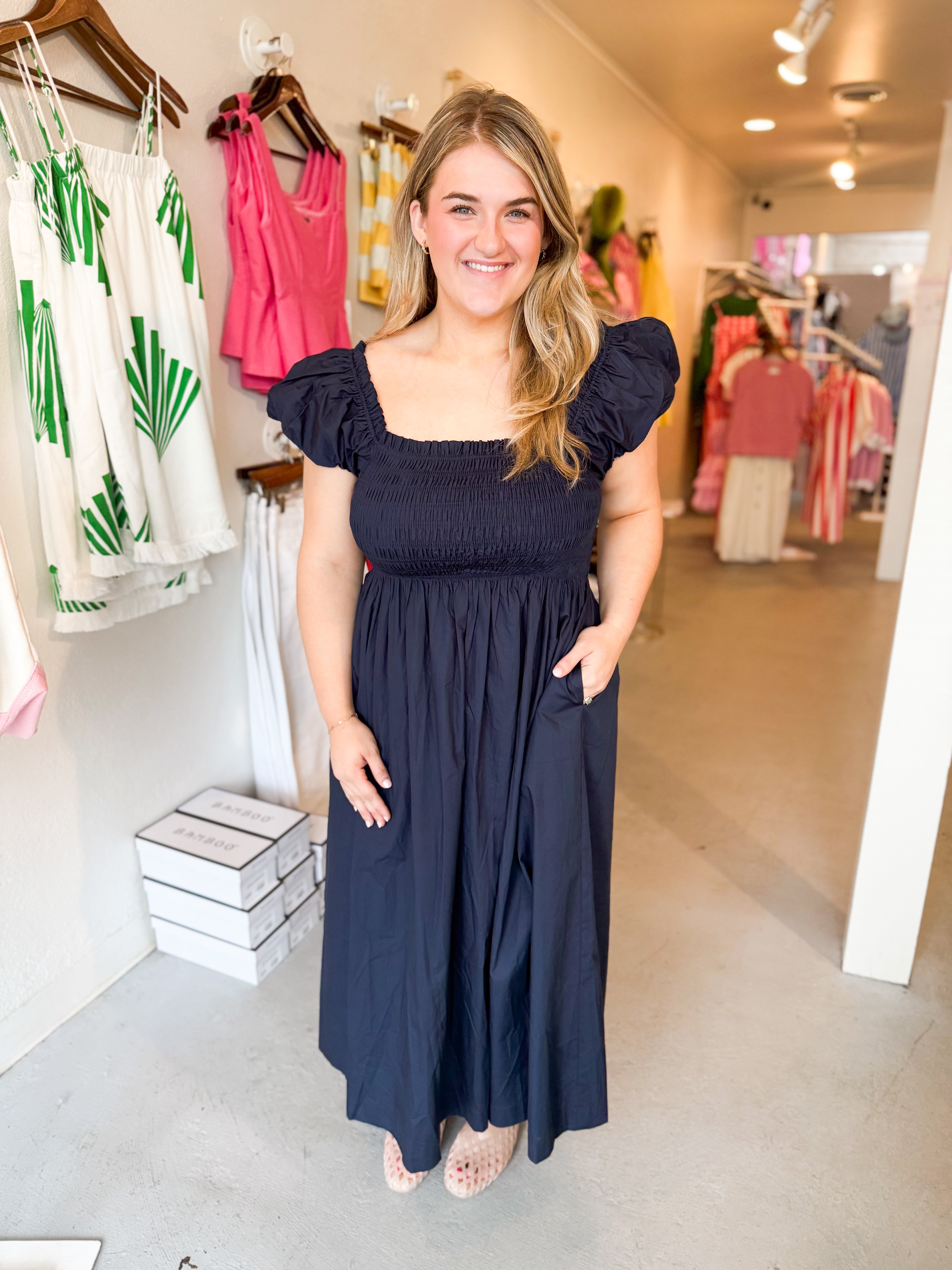 Graceful Midi Dress