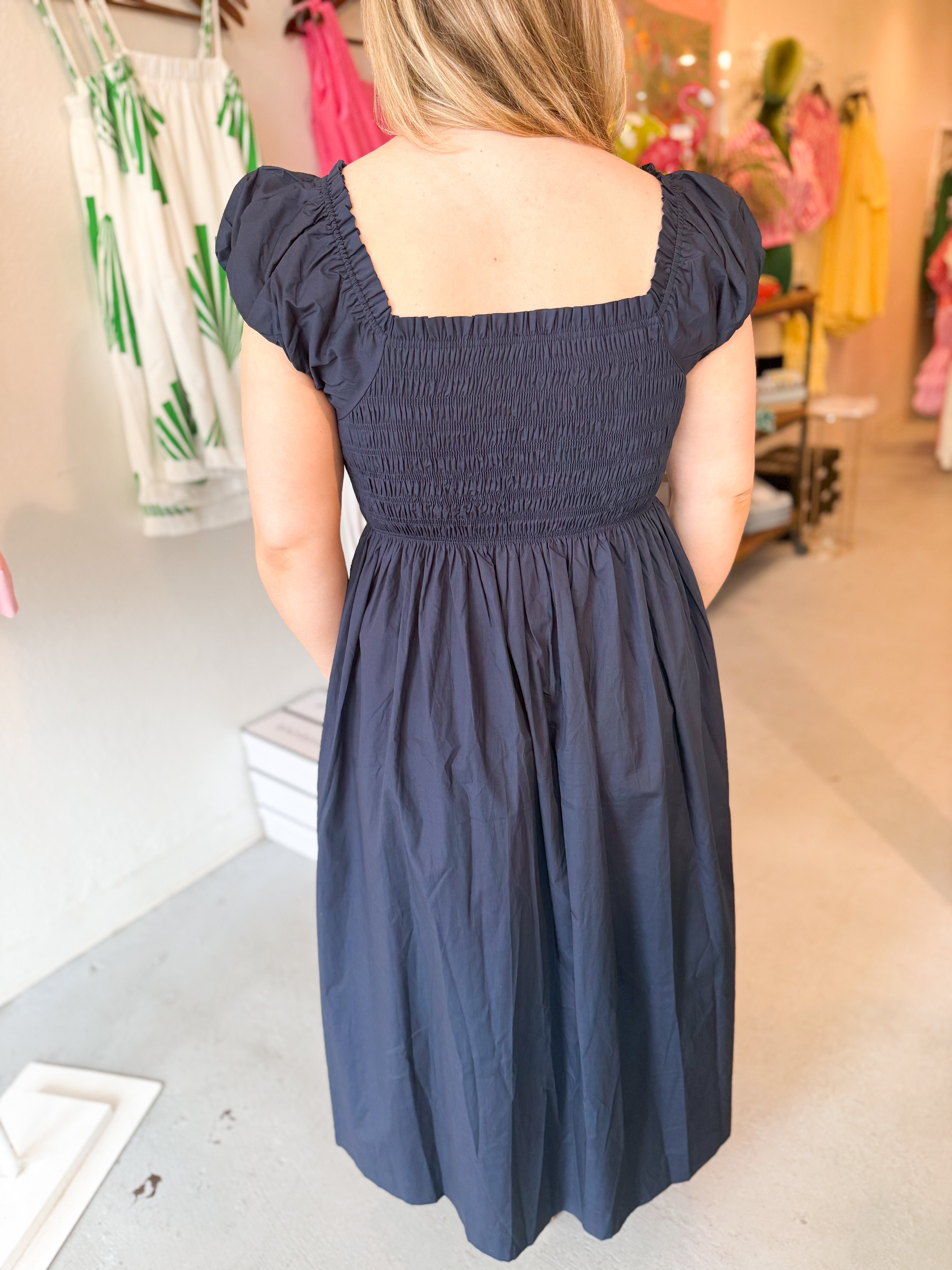 Graceful Midi Dress