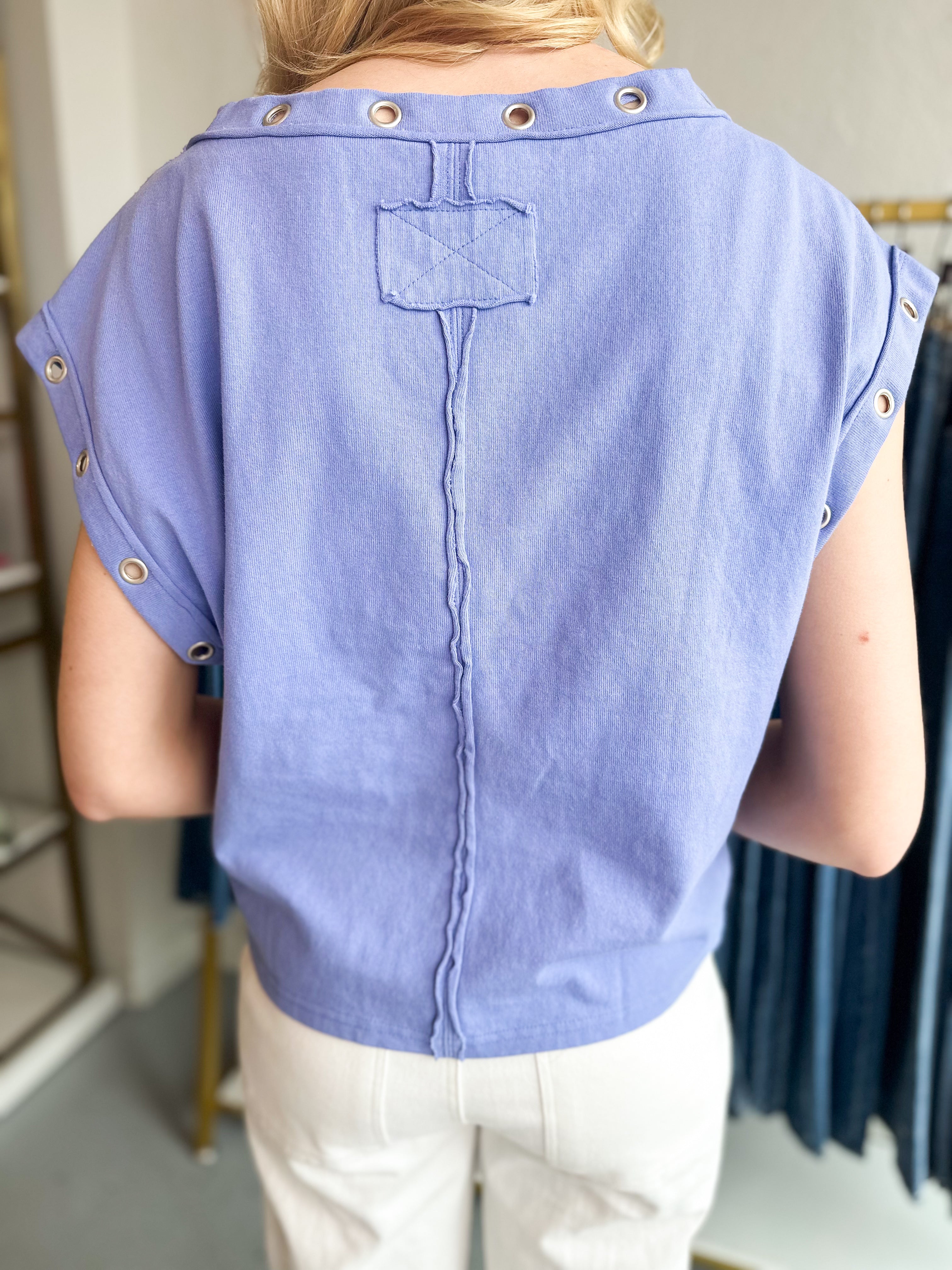 Statement Grommet Top