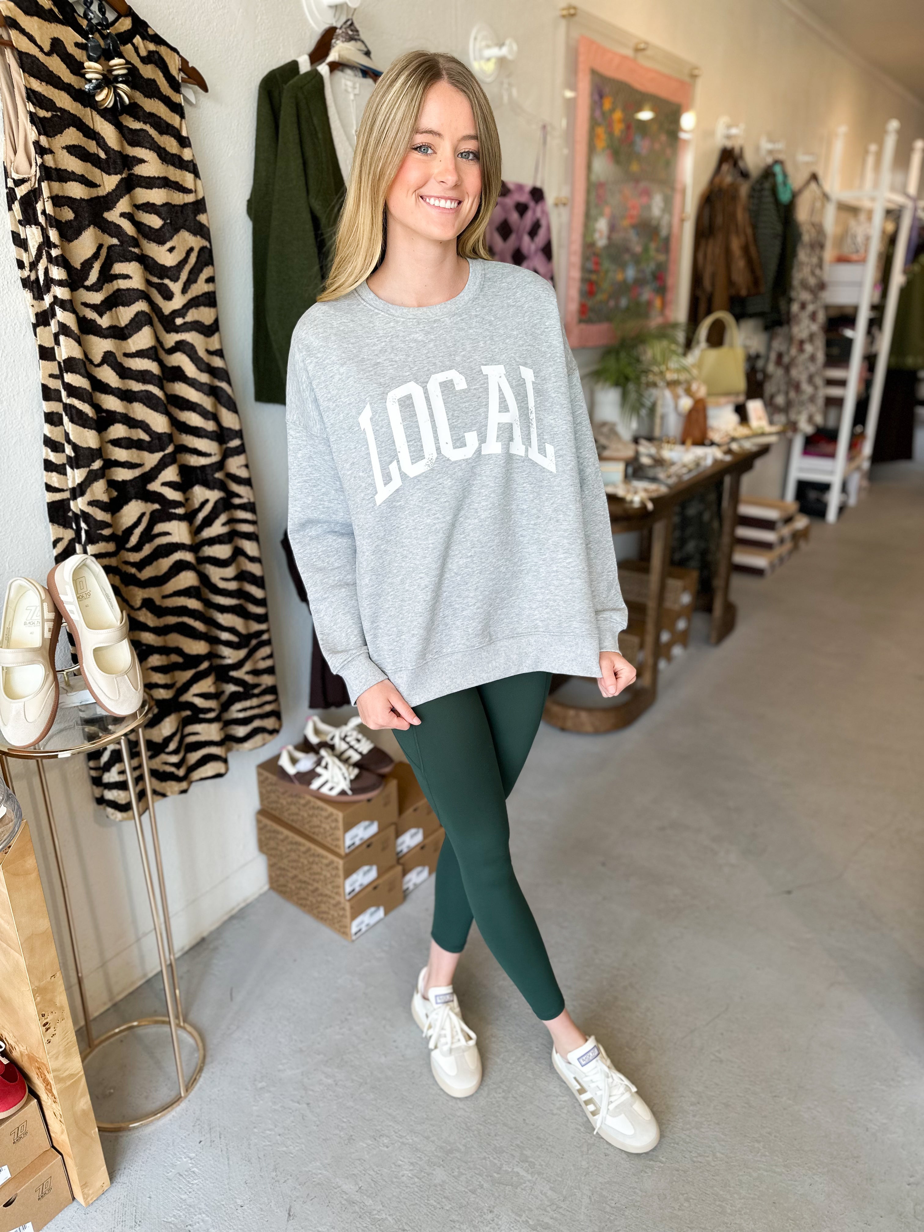 Distressed Local Sweatshirt