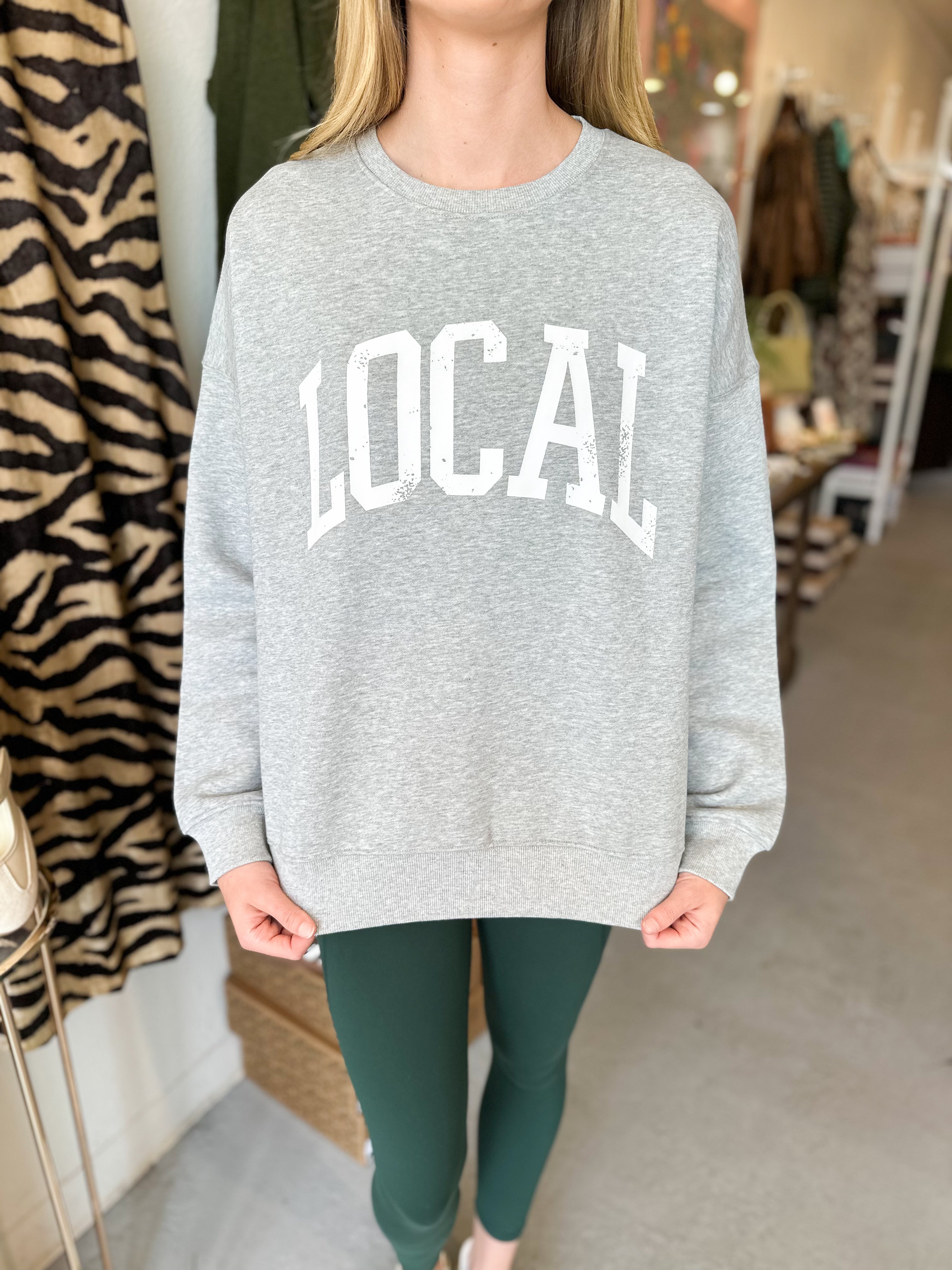 Distressed Local Sweatshirt
