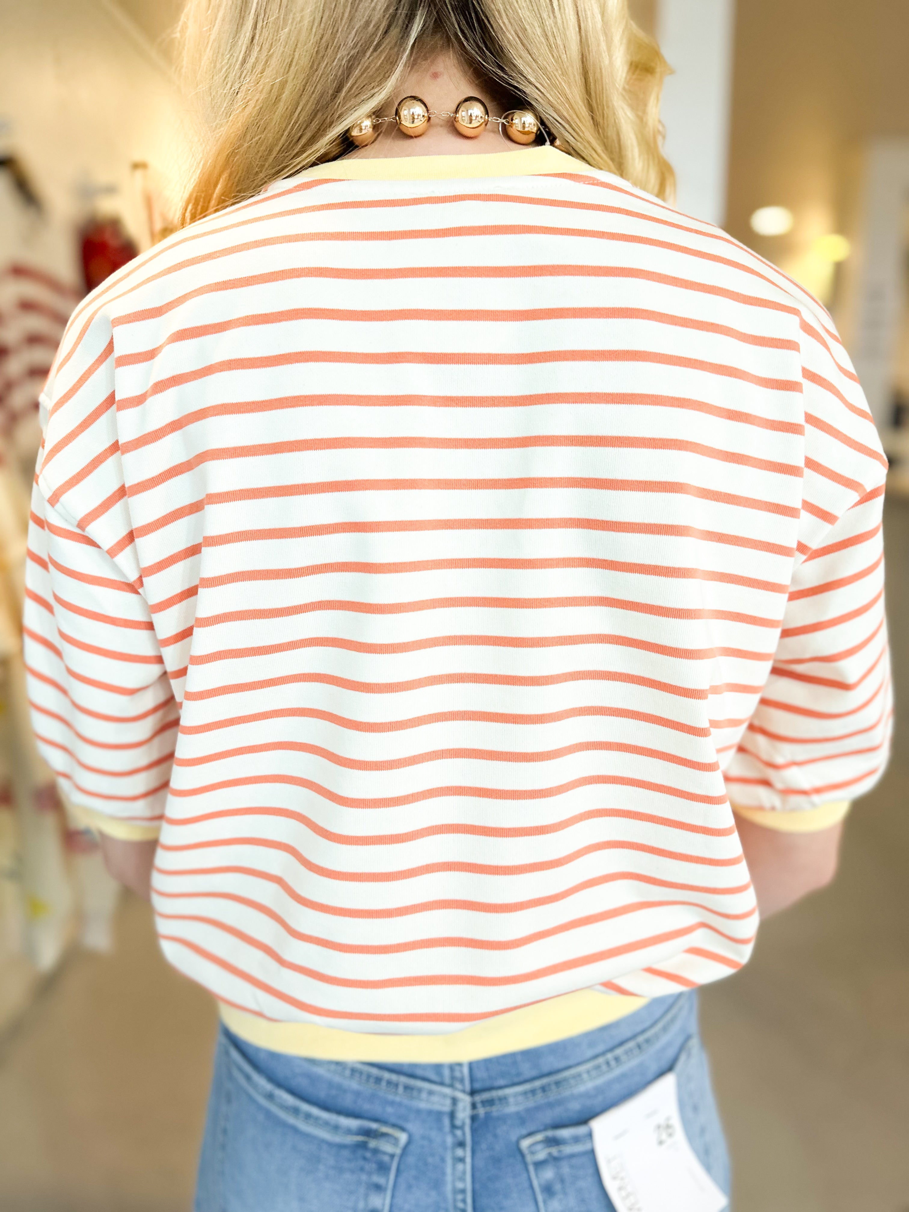 Sunny Side Stripe Top