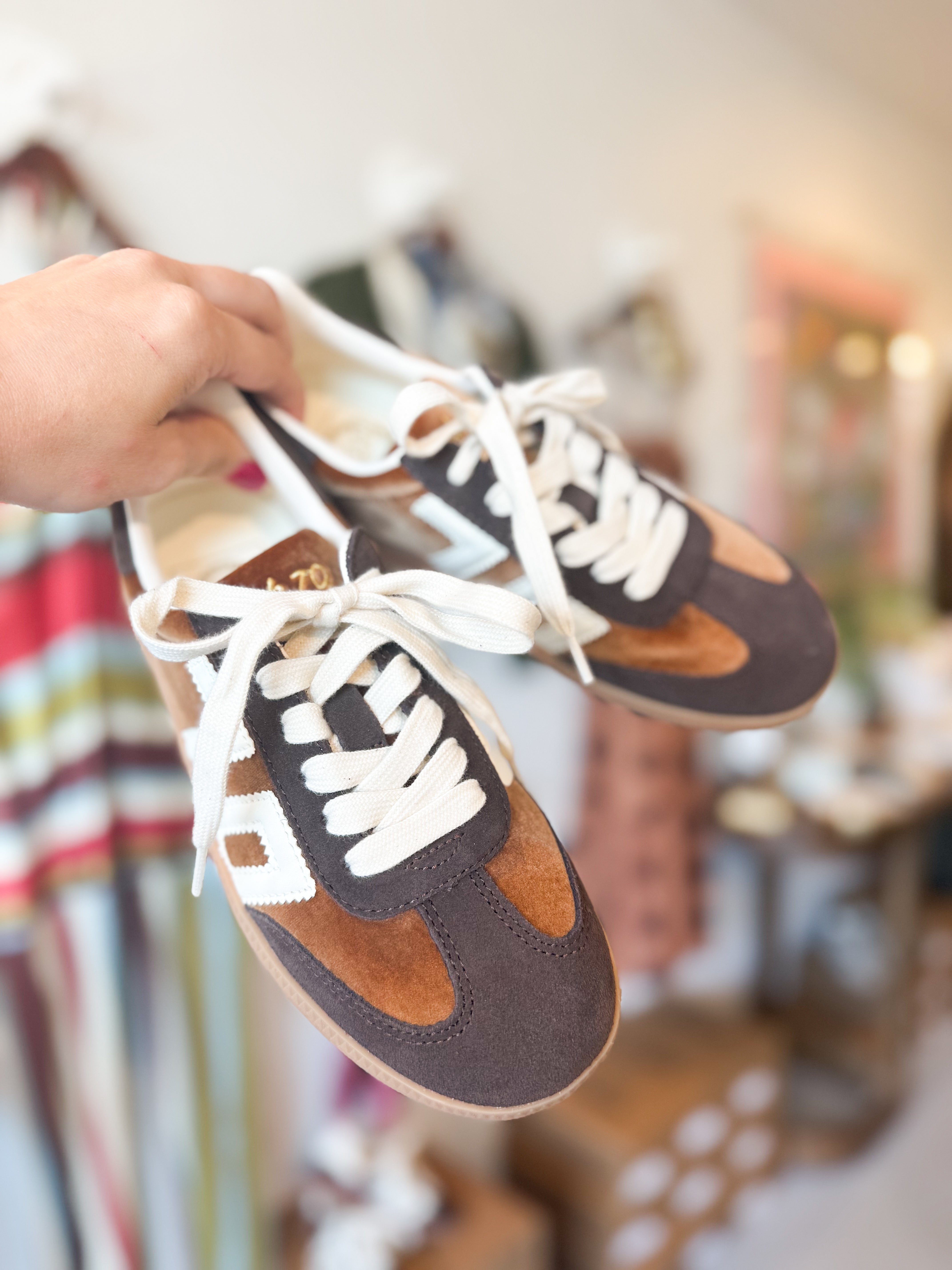 Back70 Cloud Velvet Cuoio Butter Sneaker