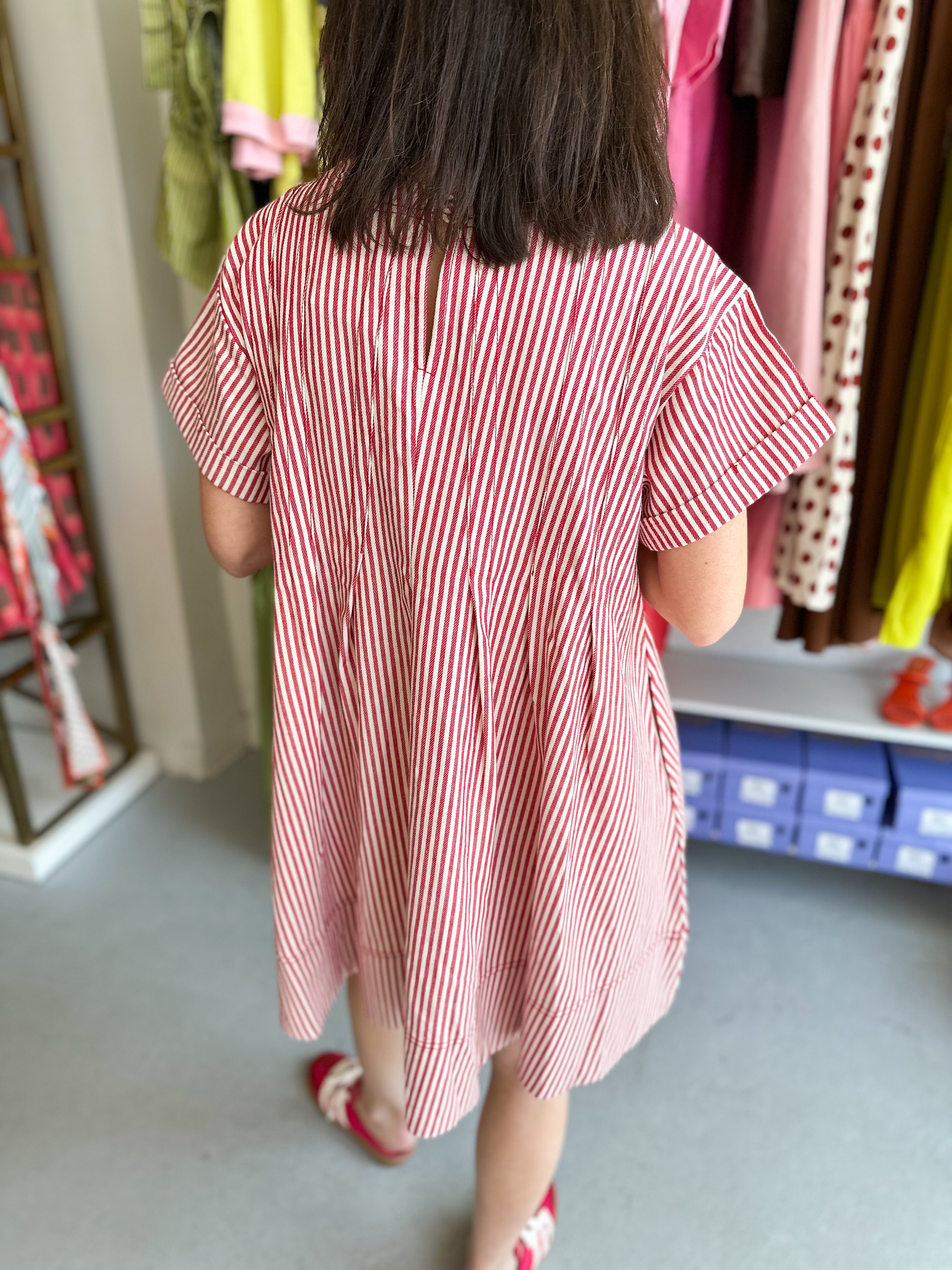Stripe Swing Dress