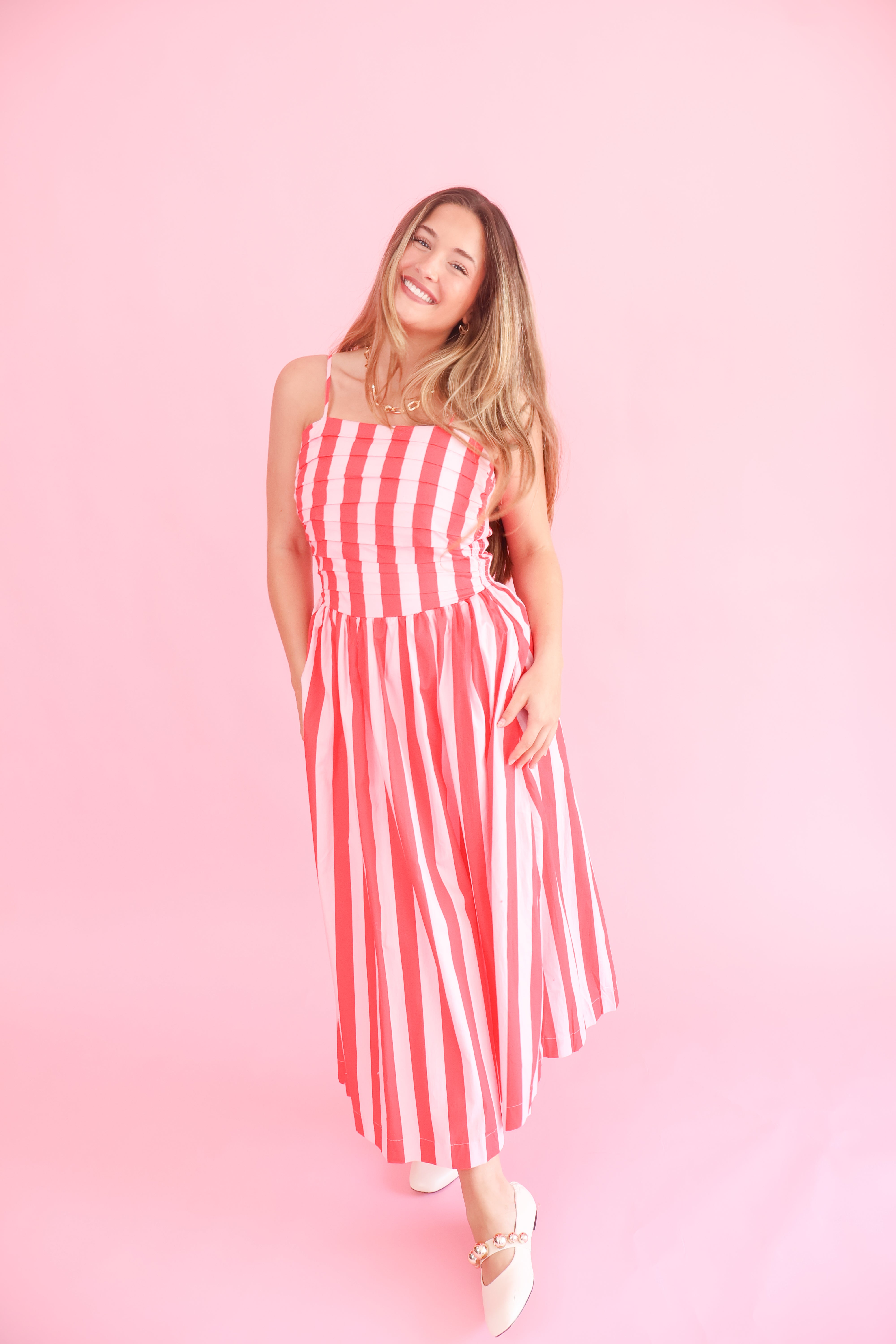 Candy Stripe Dress
