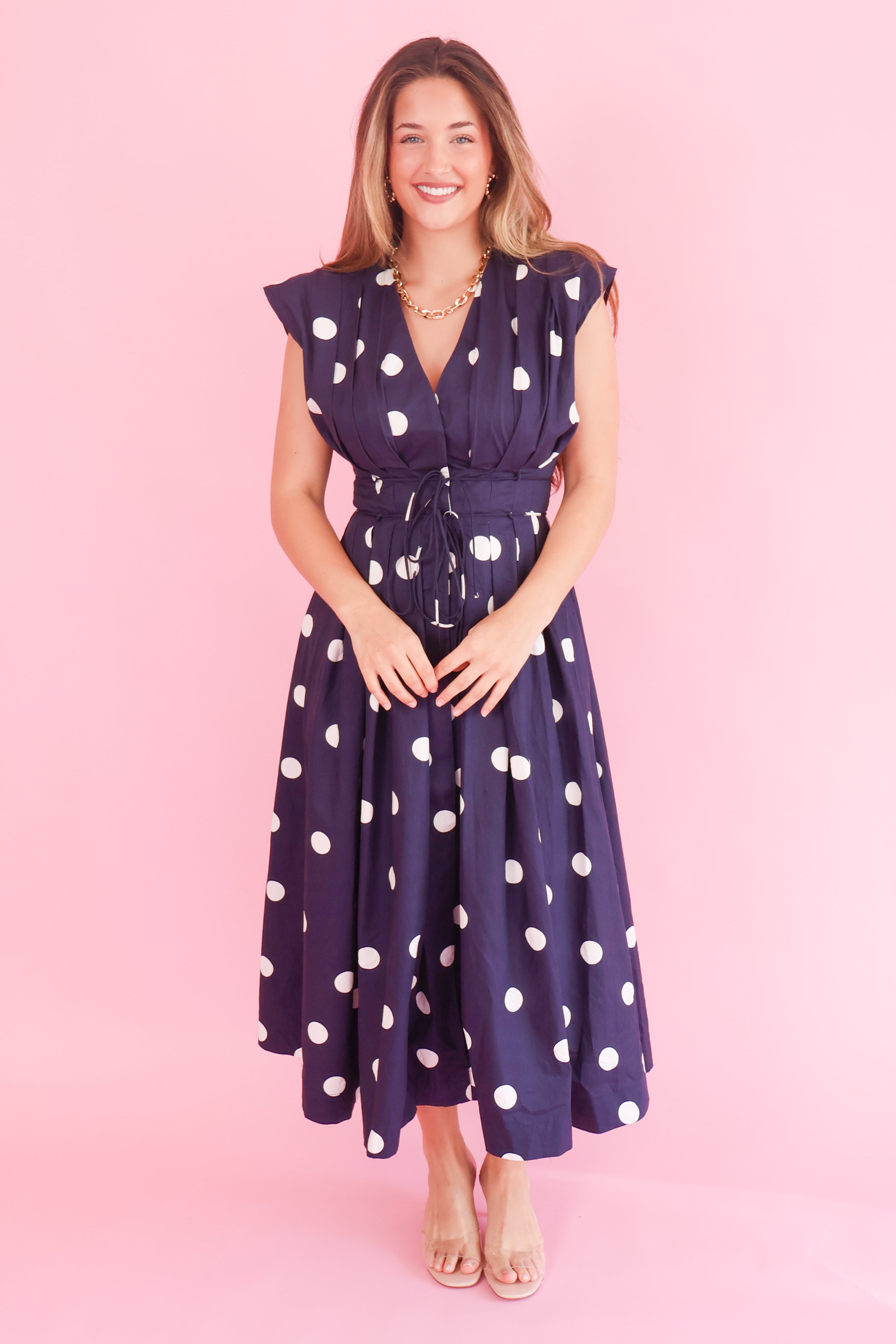 Darcy Dot Dress