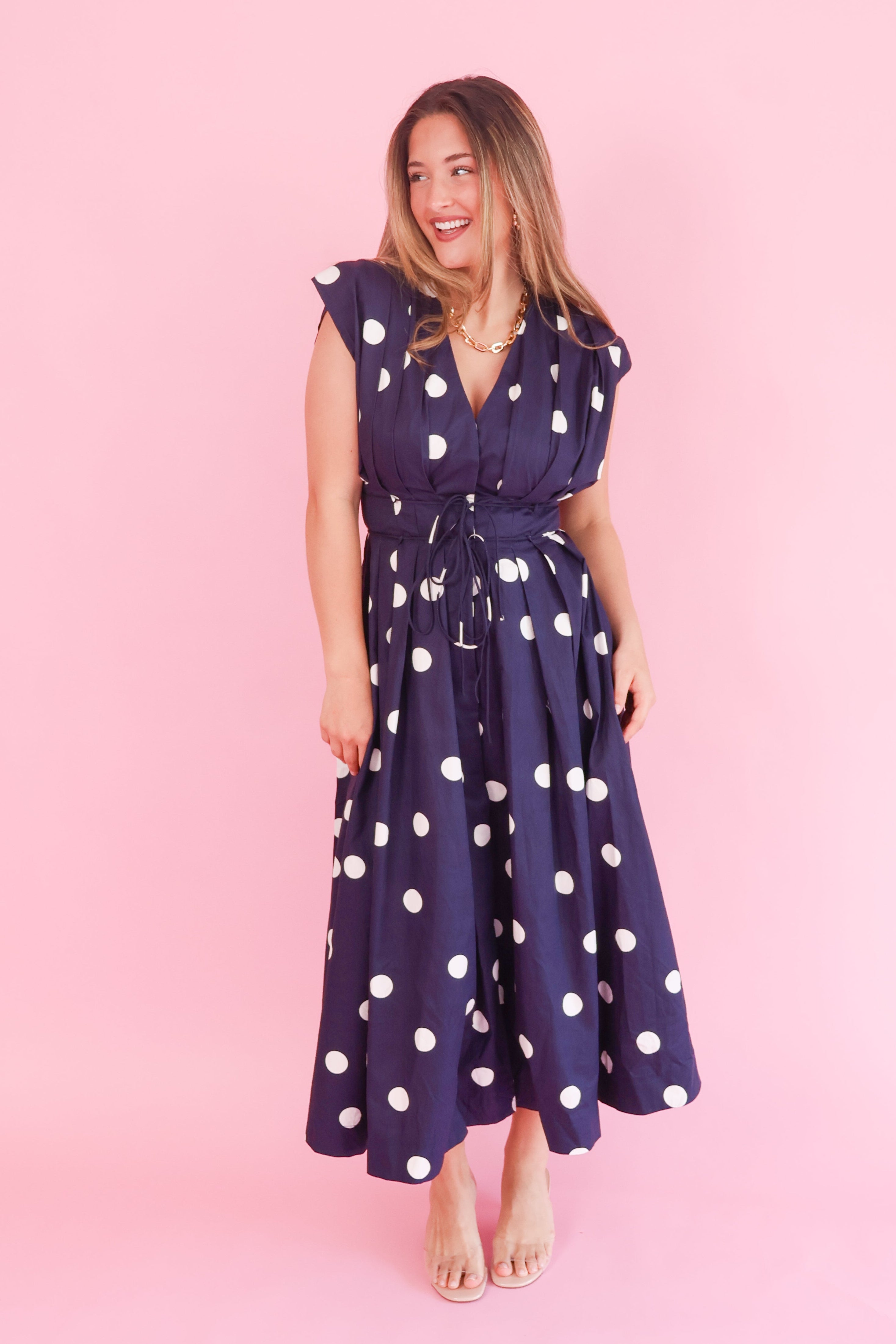 Darcy Dot Dress