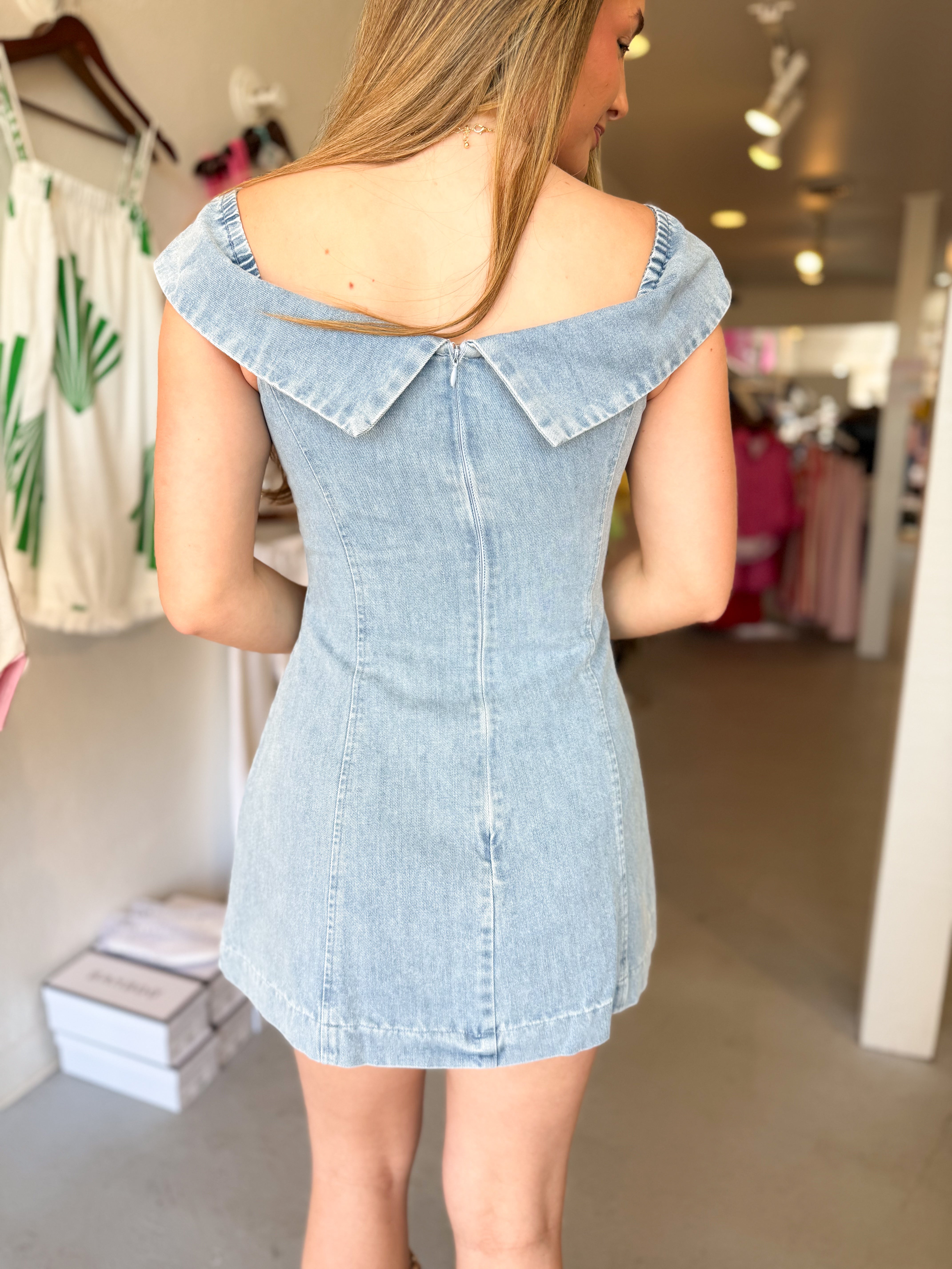 Blue Jean Baby Dress