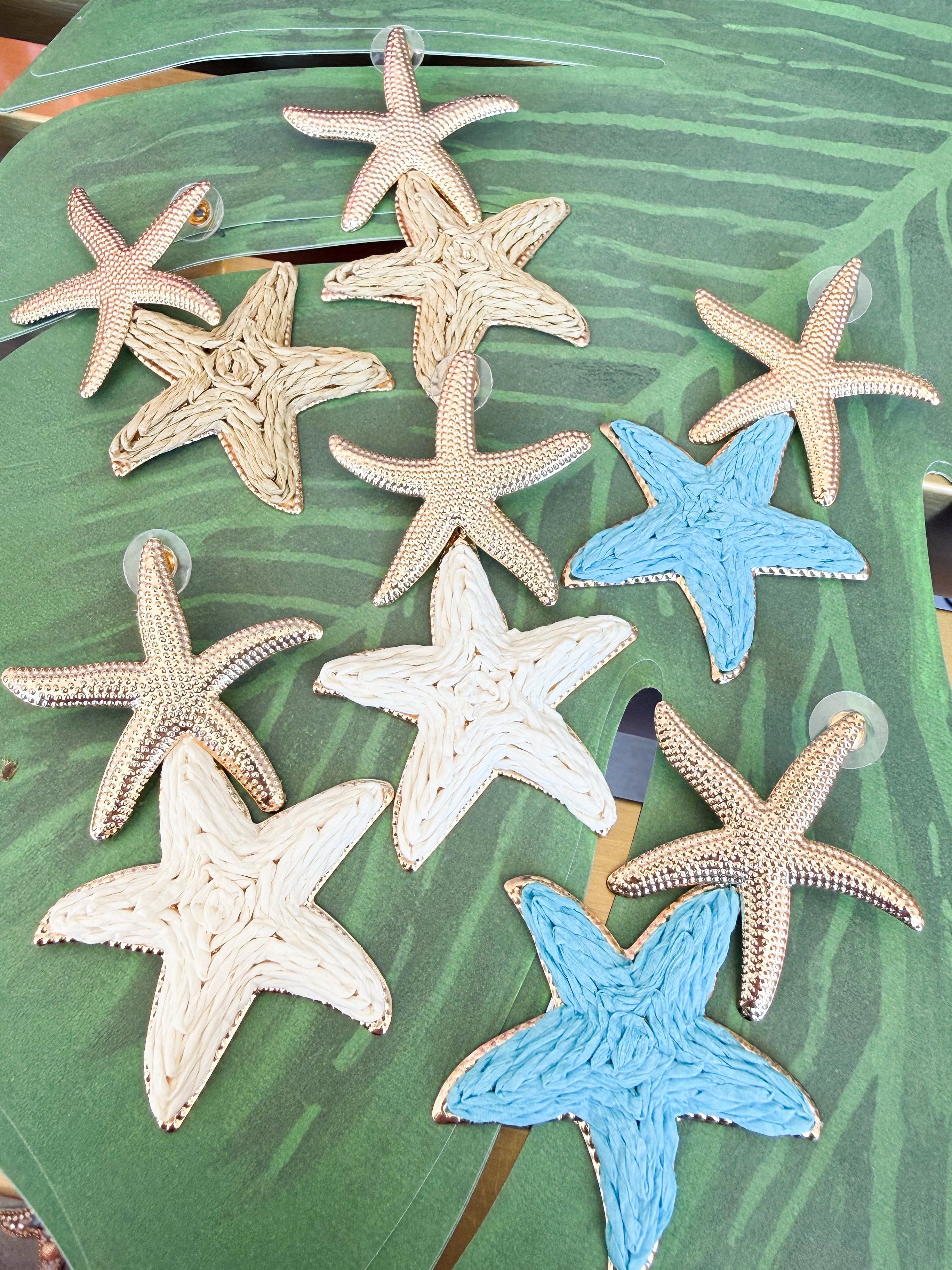 Starfish Charm Earrings