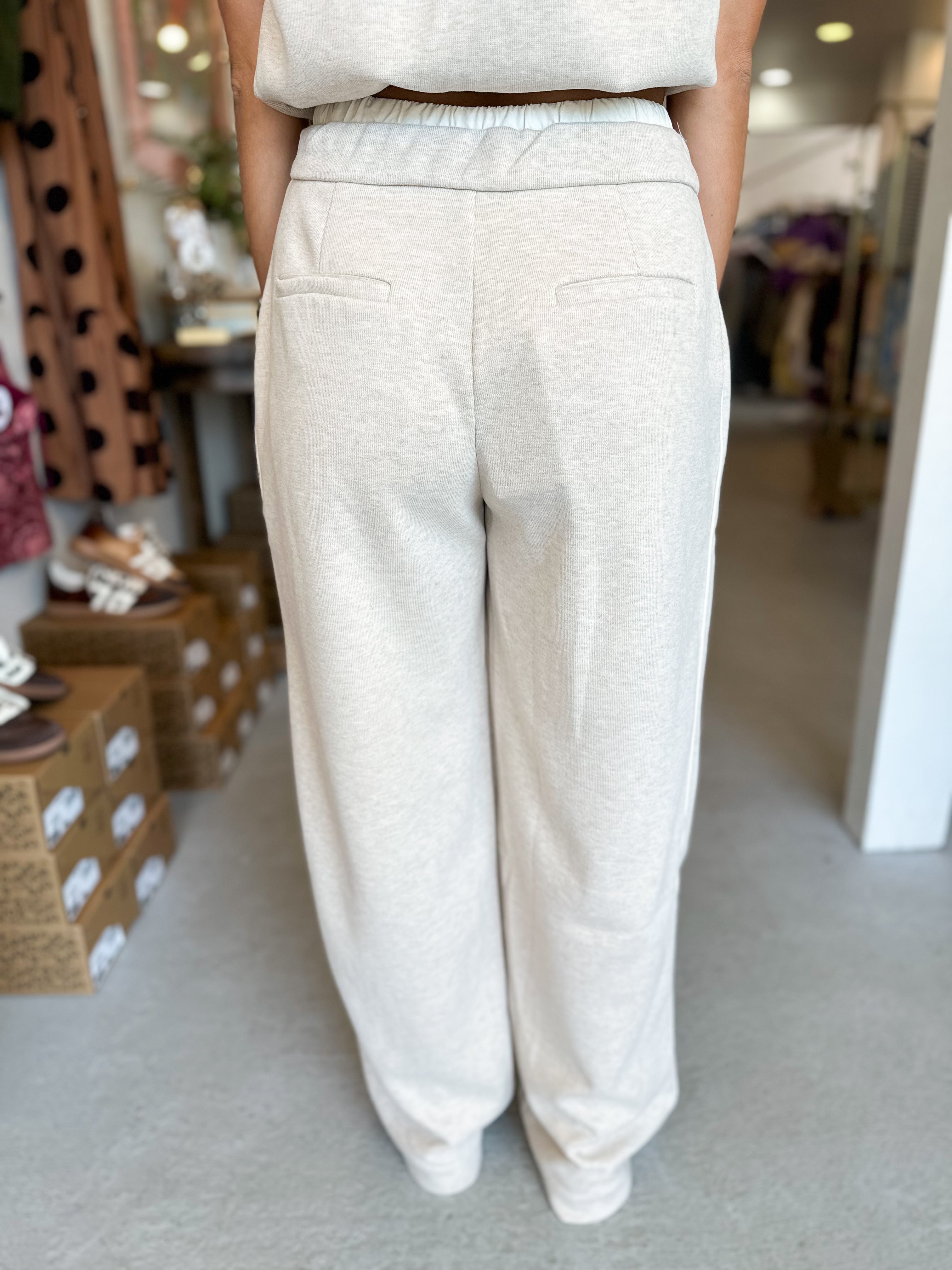 Draw String Knit Pants