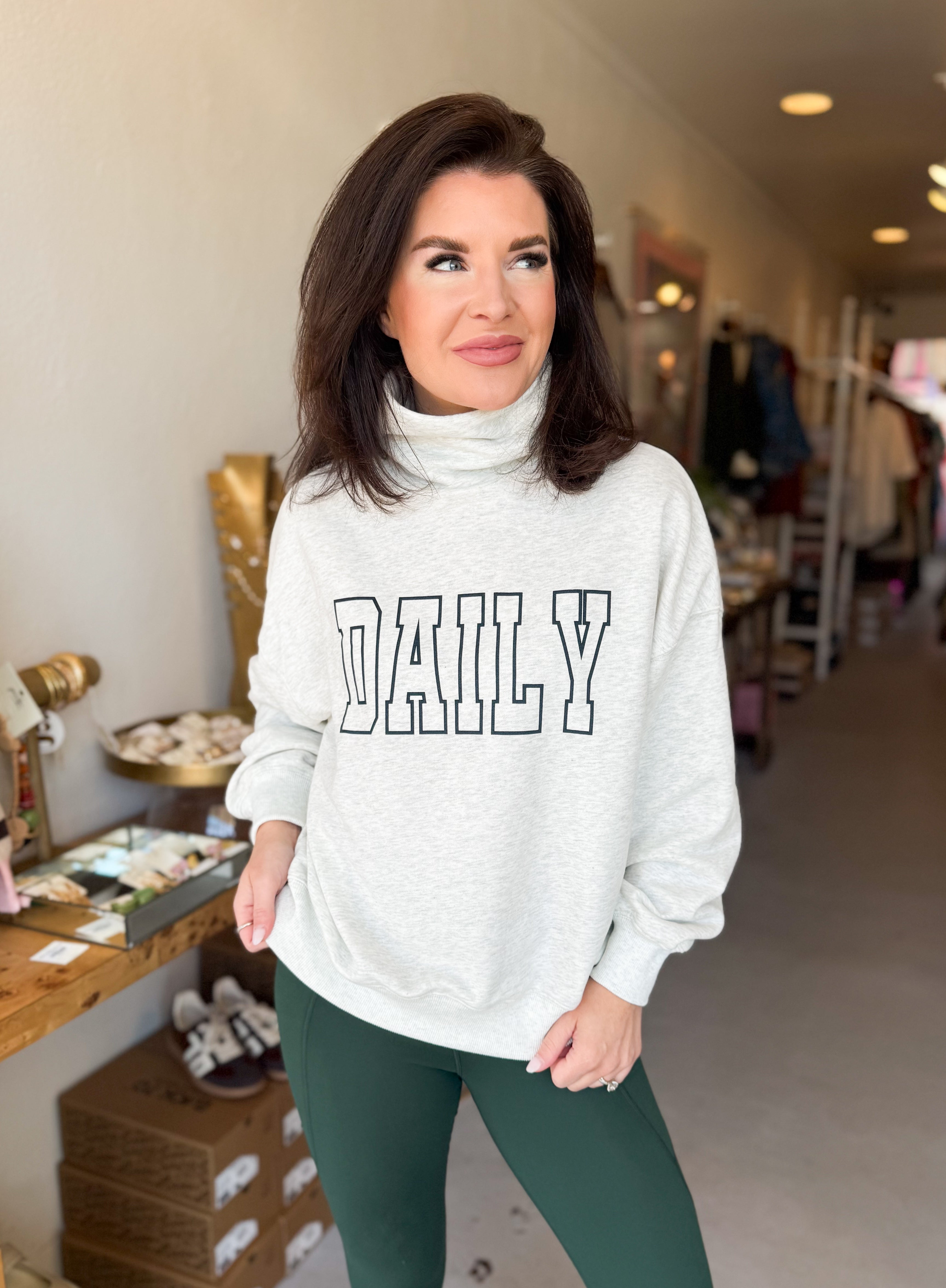 Daily Mock Neck