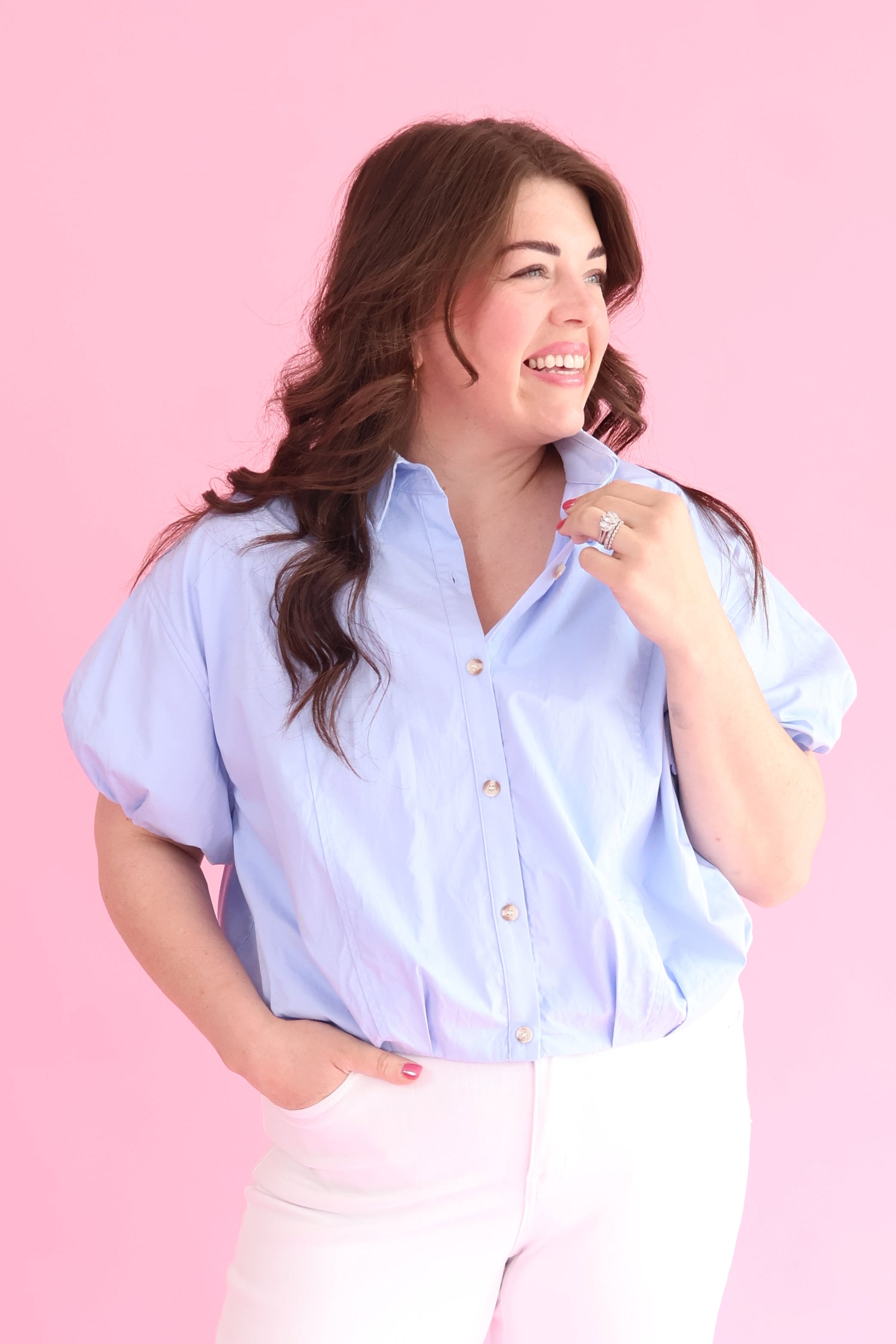 Plus Size Classic Intent Top