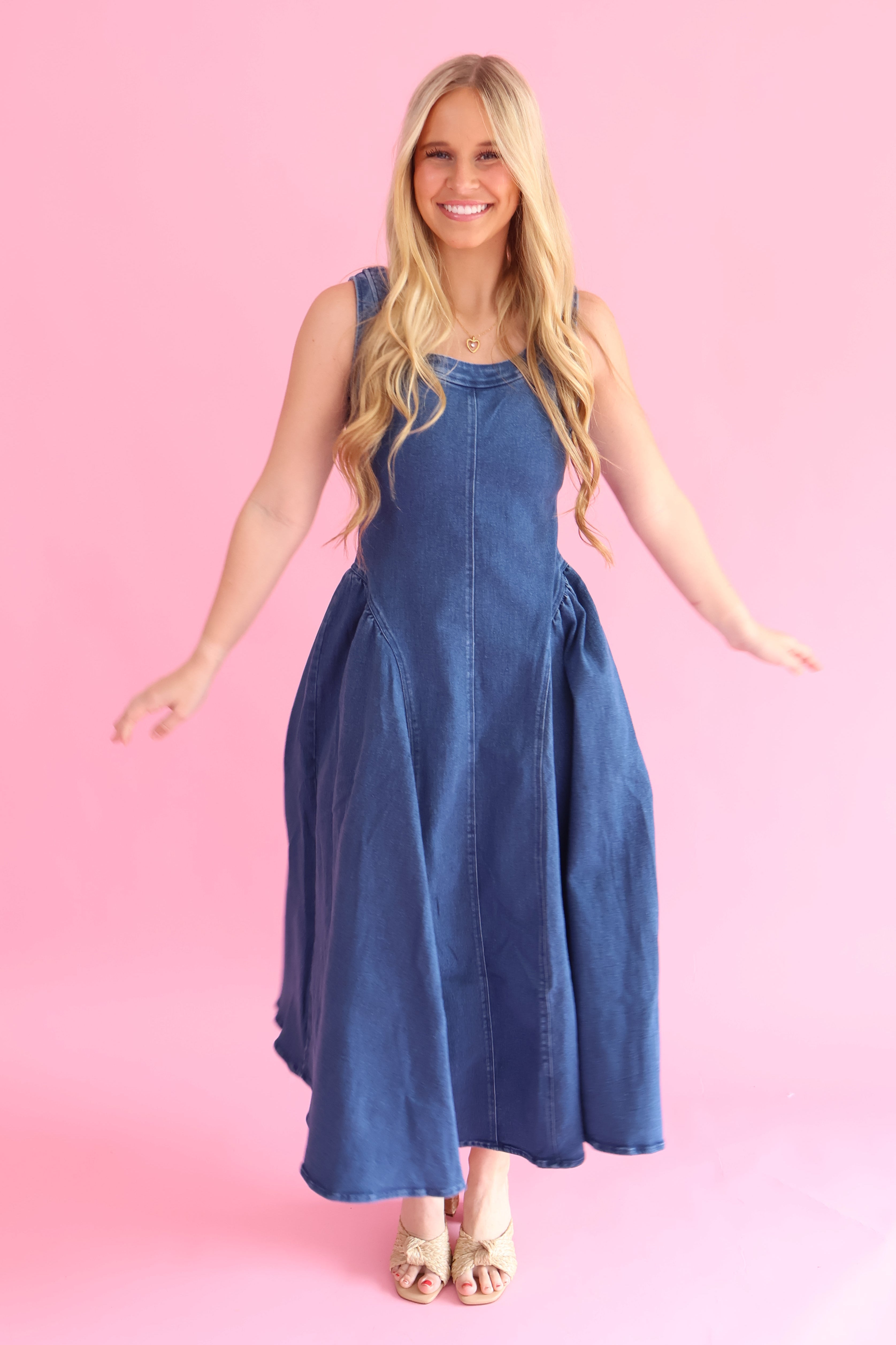 Denim Debut Dress