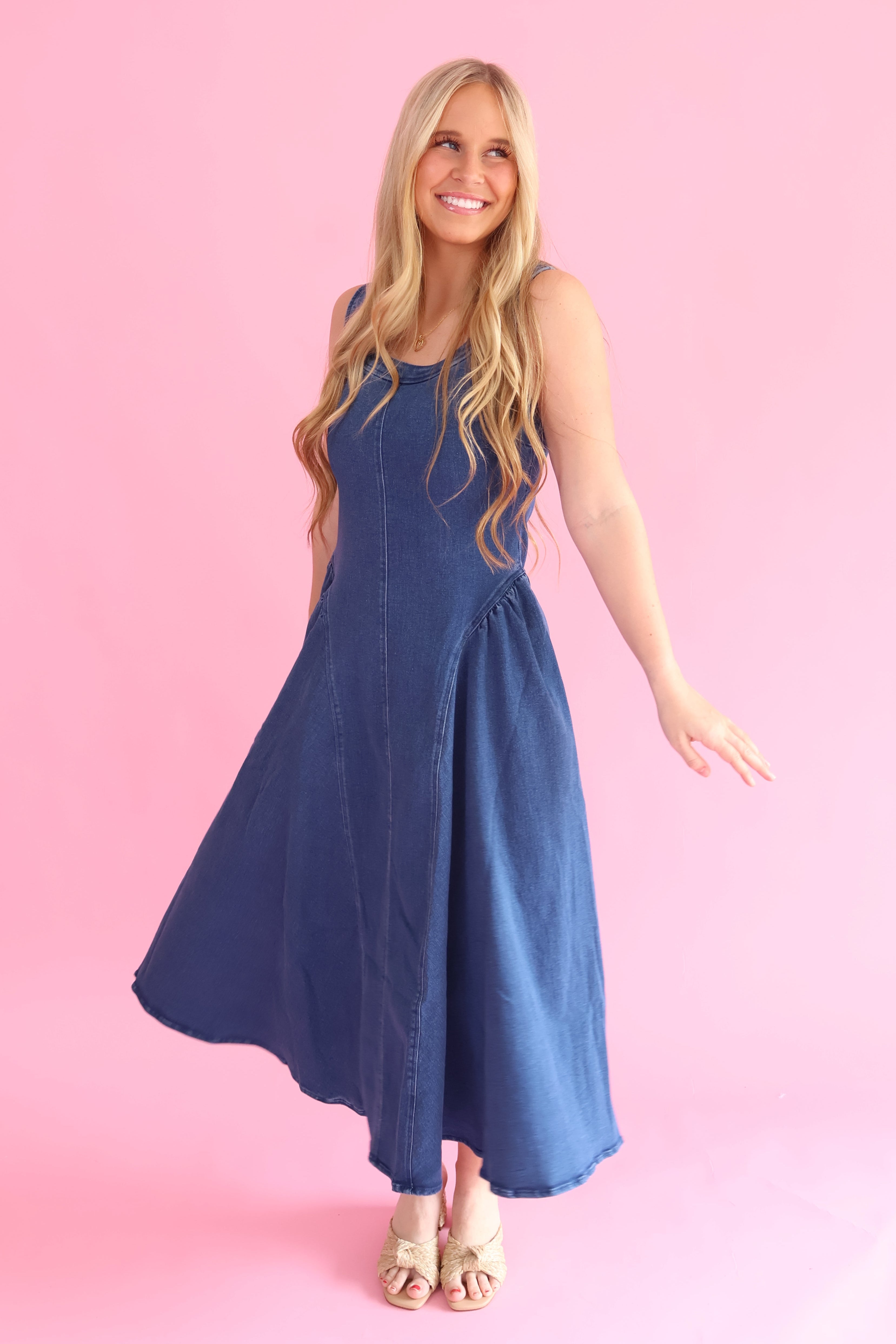 Denim Debut Dress