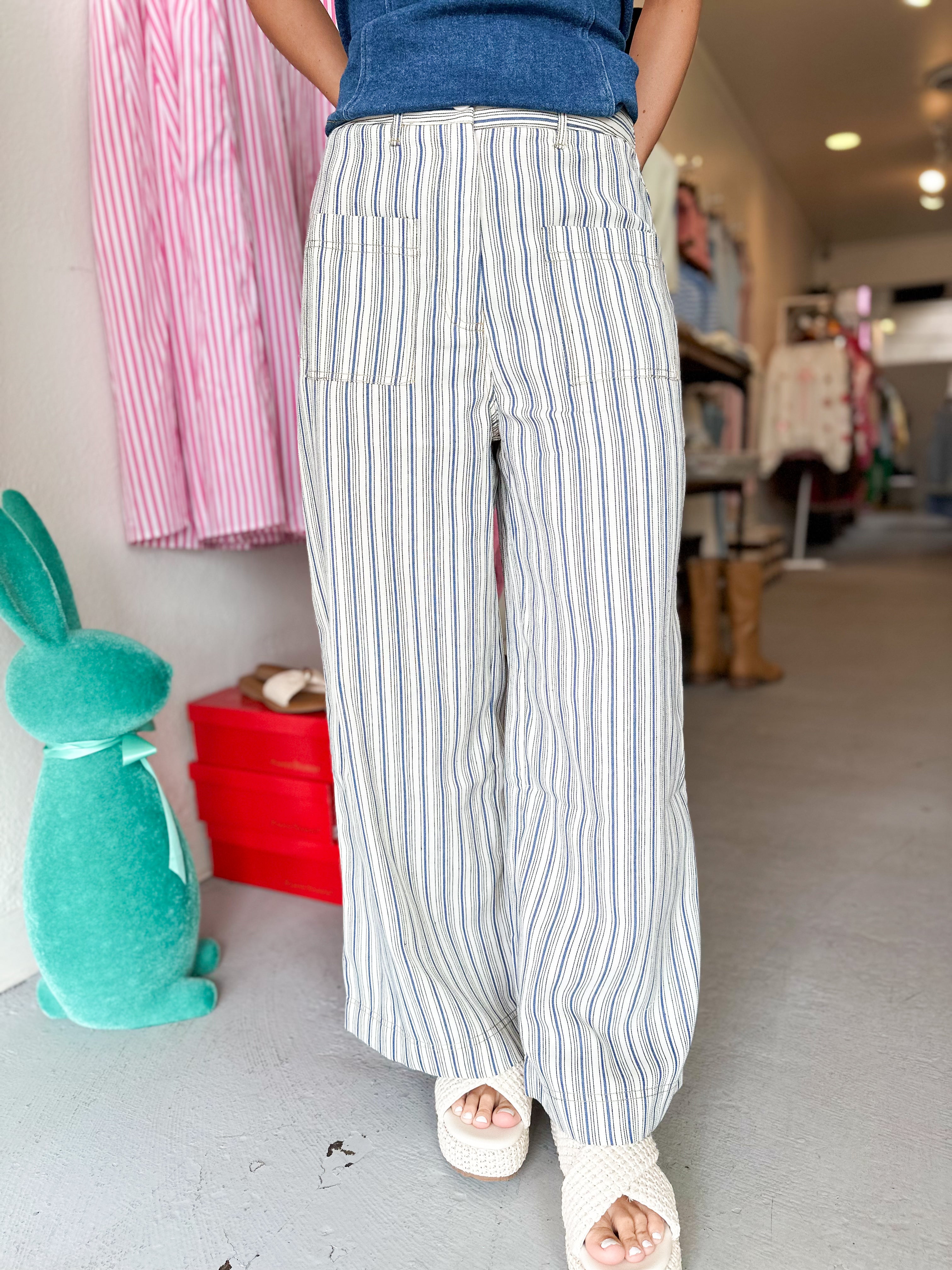 Downtown Stripe Pants