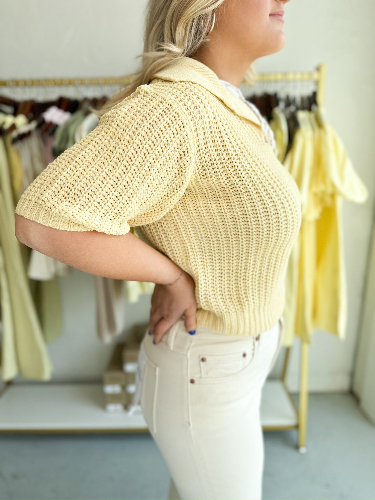 Sunday Knit Top