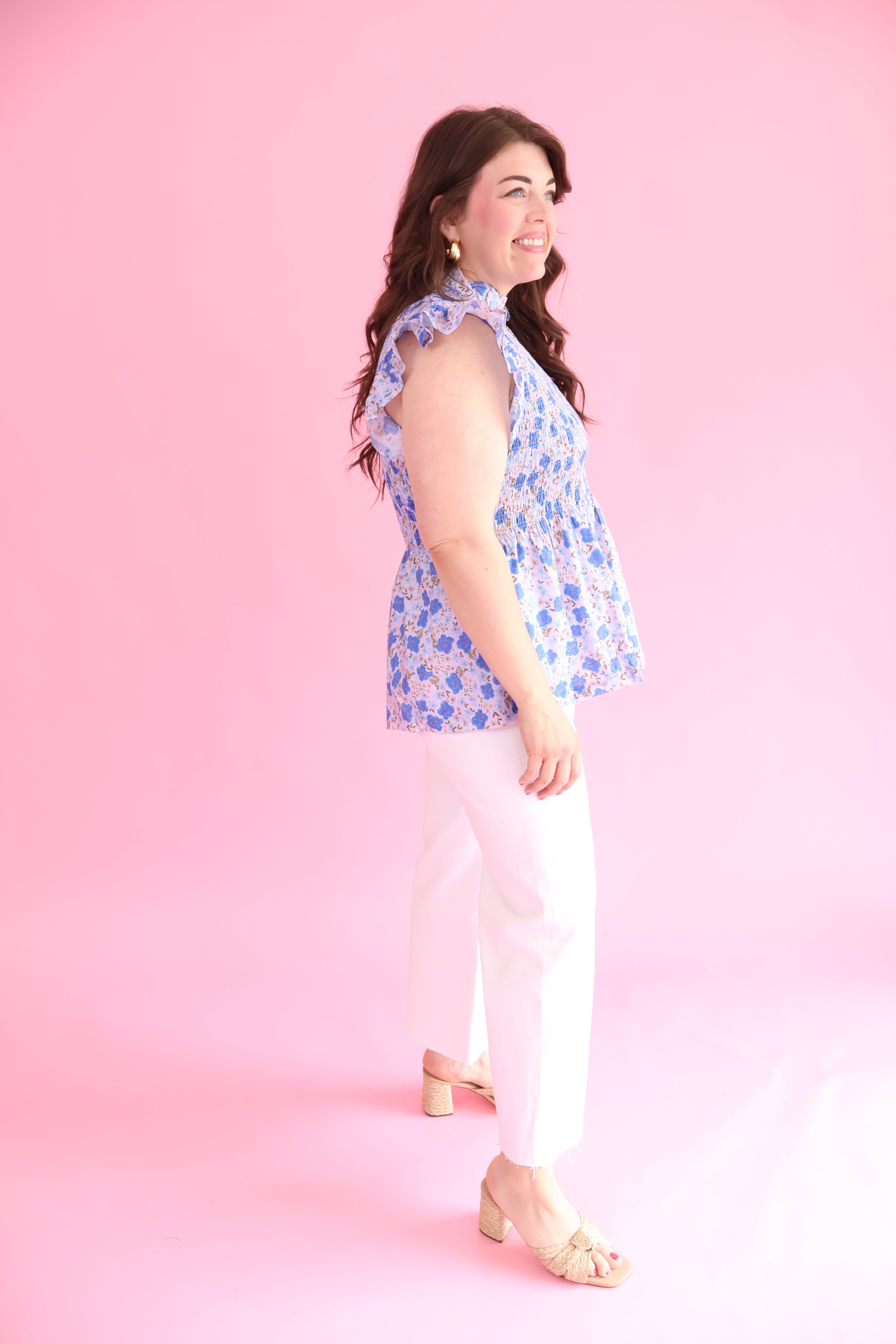 Plus Size Lila Garden Top