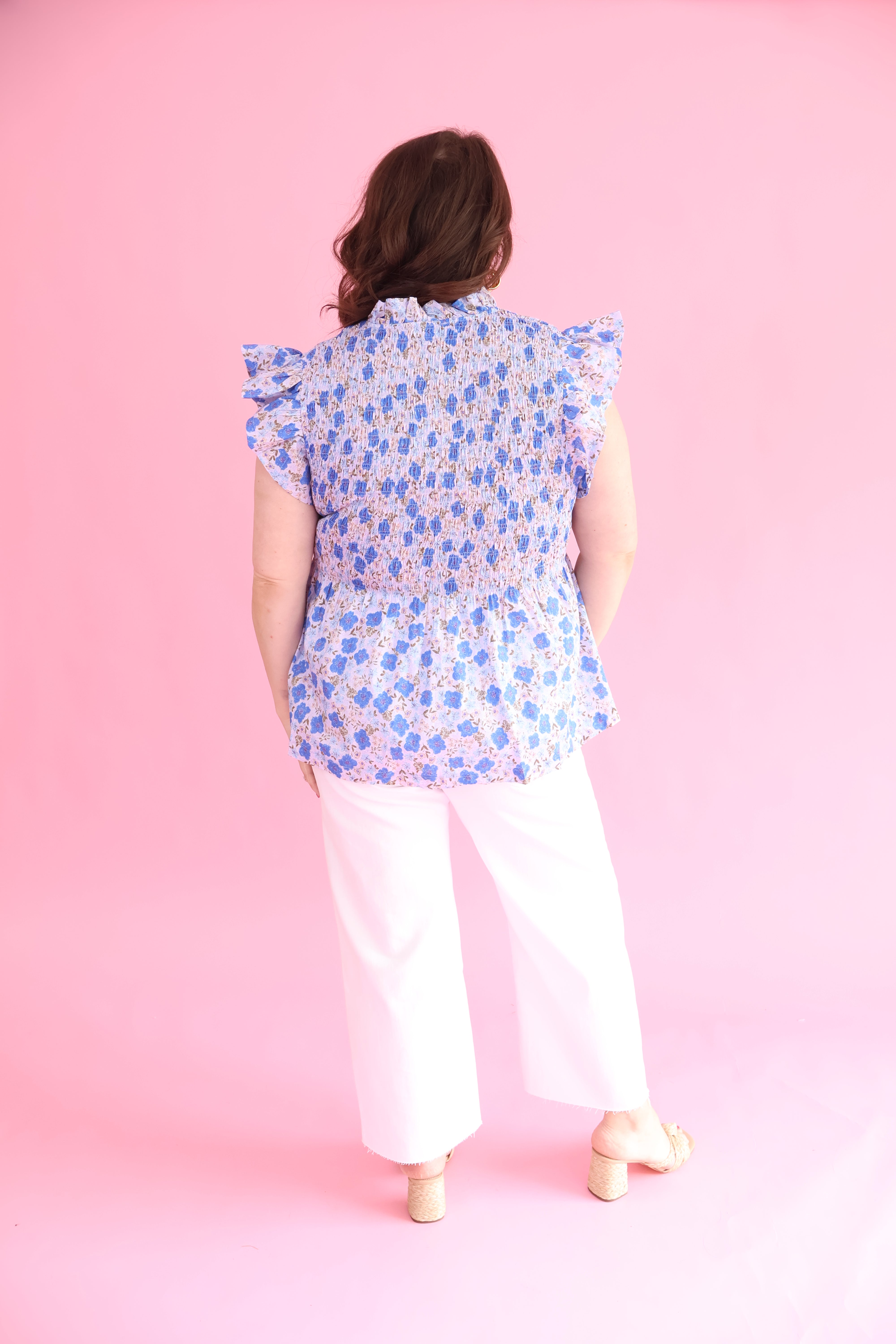 Plus Size Lila Garden Top