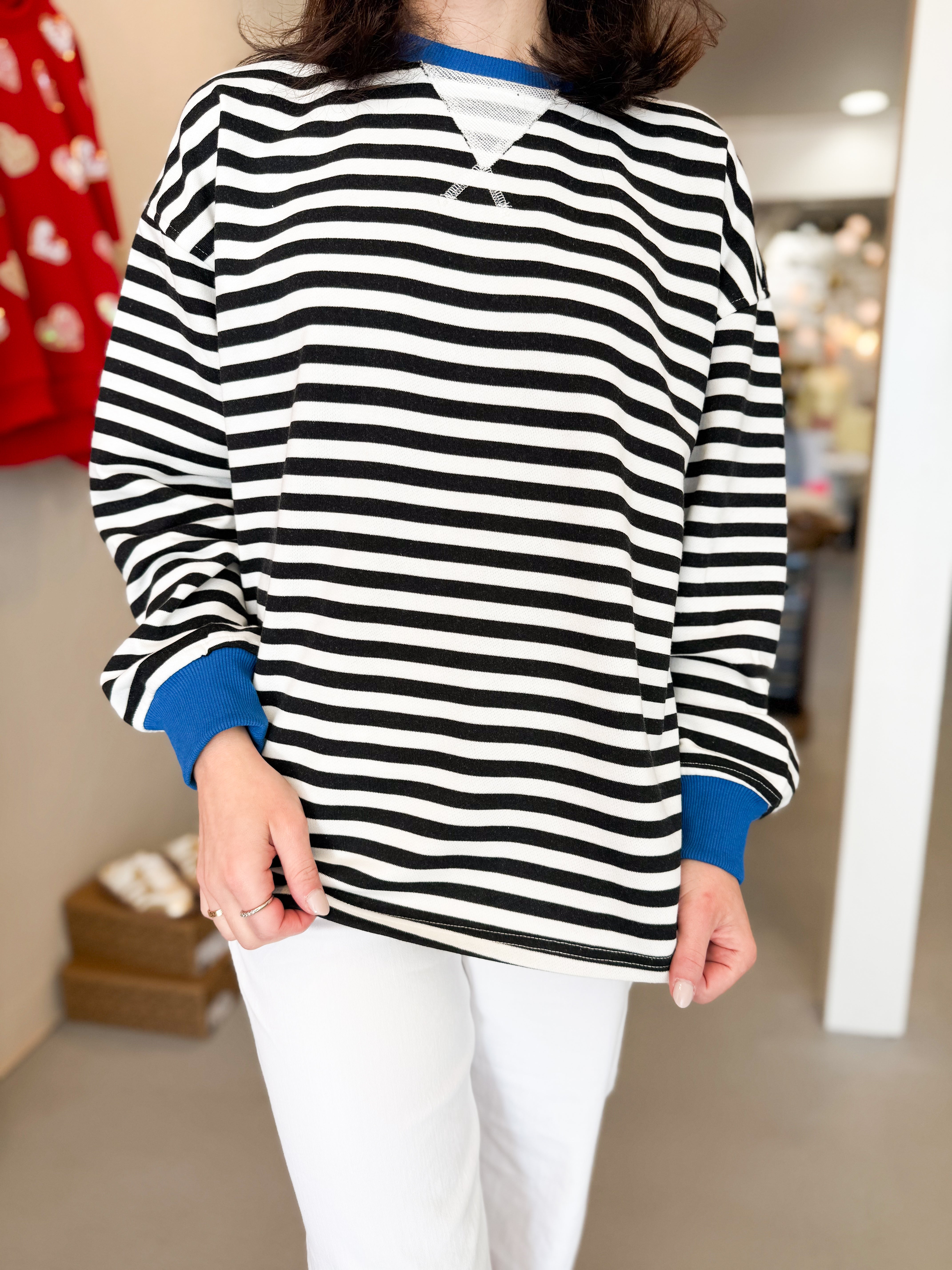 Stripe Crush Pullover