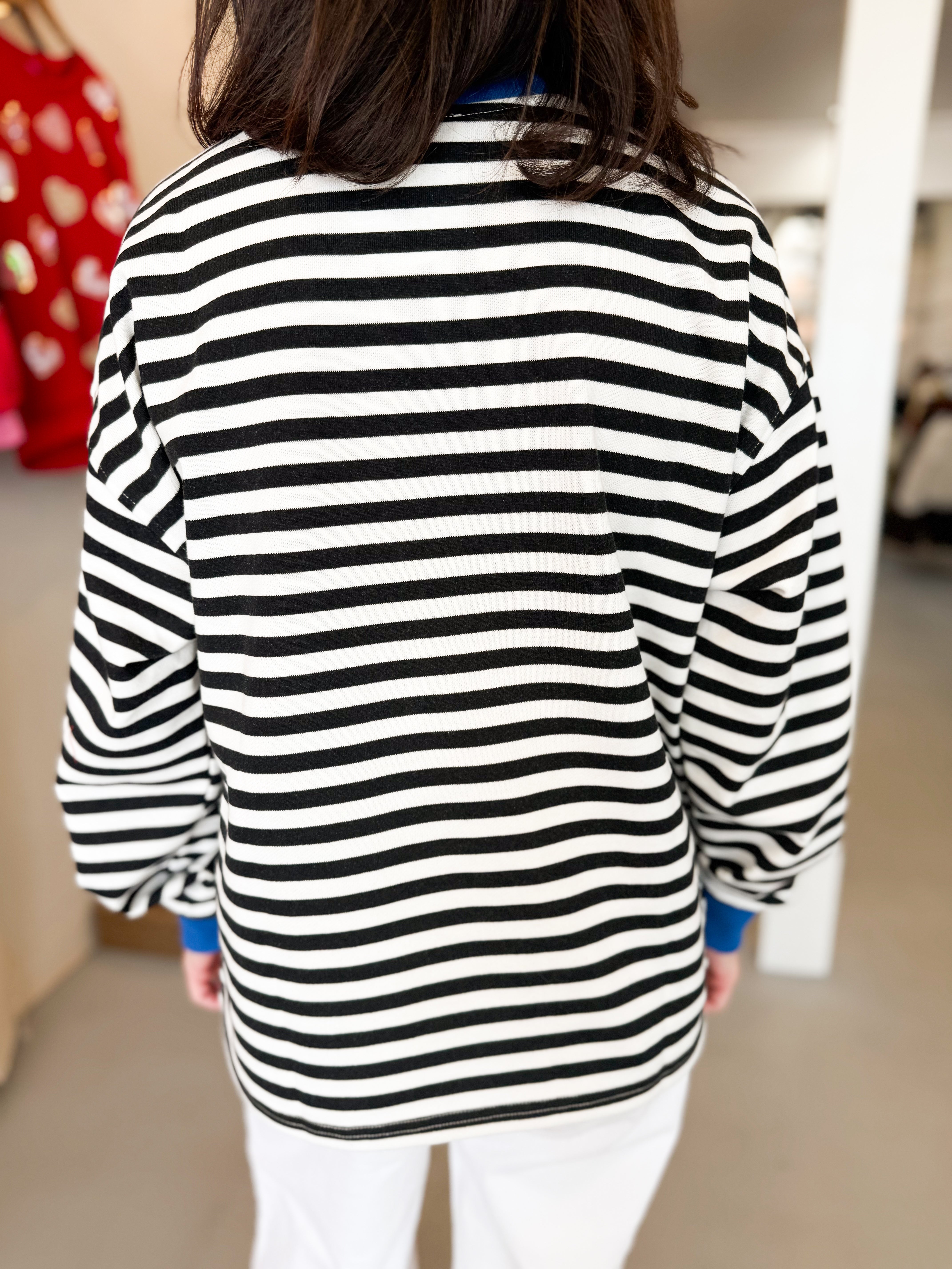 Stripe Crush Pullover